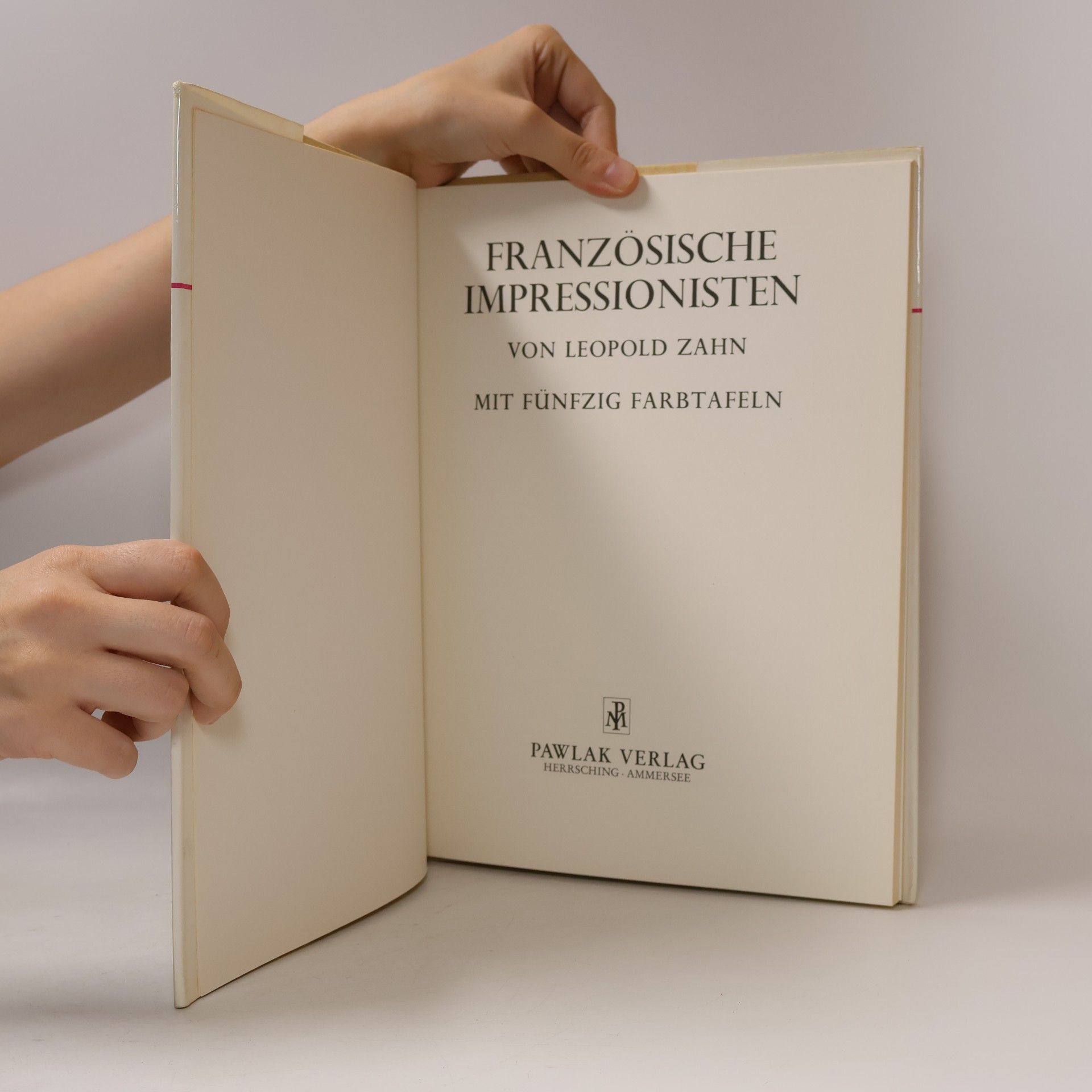 Leopold Zahn Französische impressionisten
