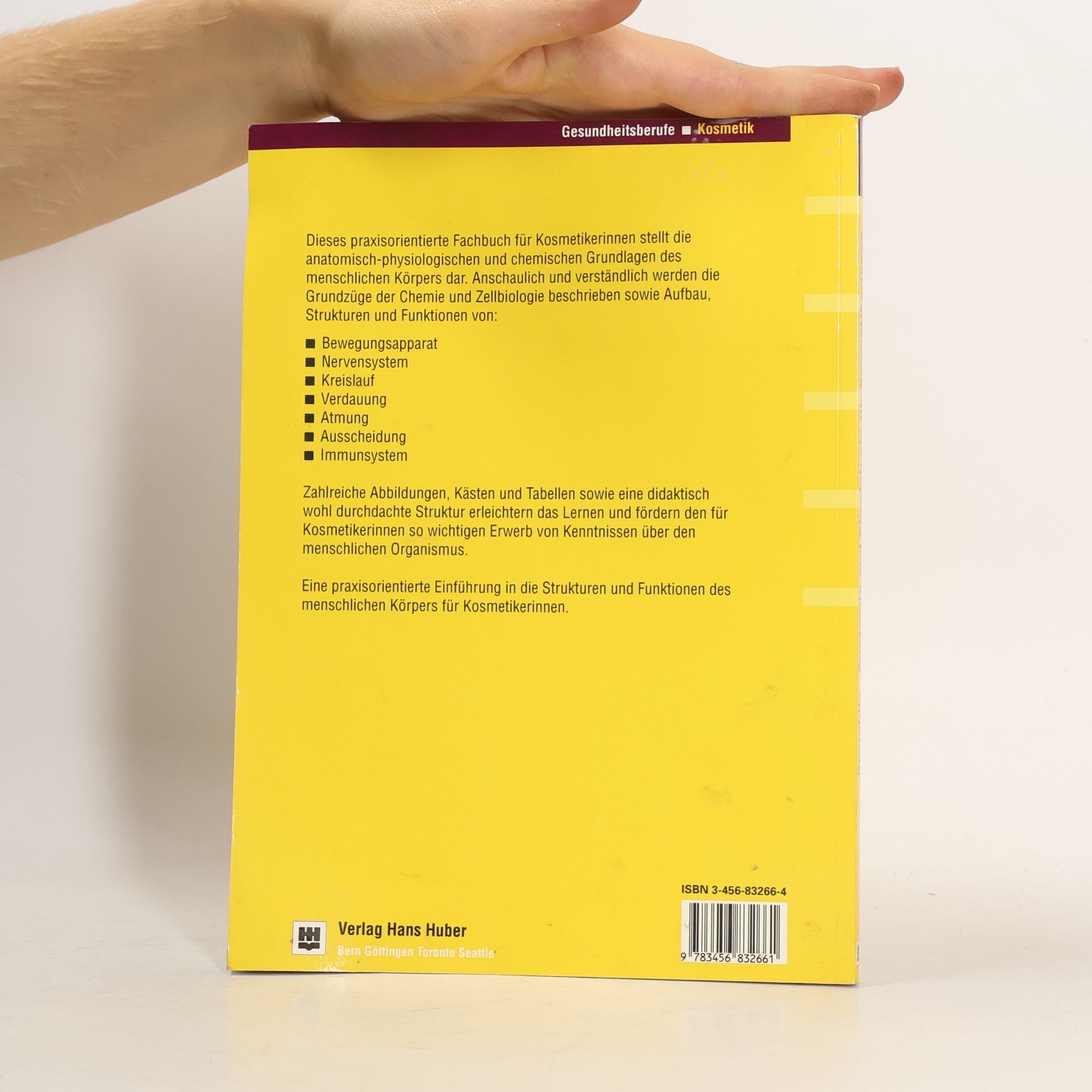 Gérard Peyrefitte Lehrbuch Anatomie und Physiologie für Kosmetikerinnen