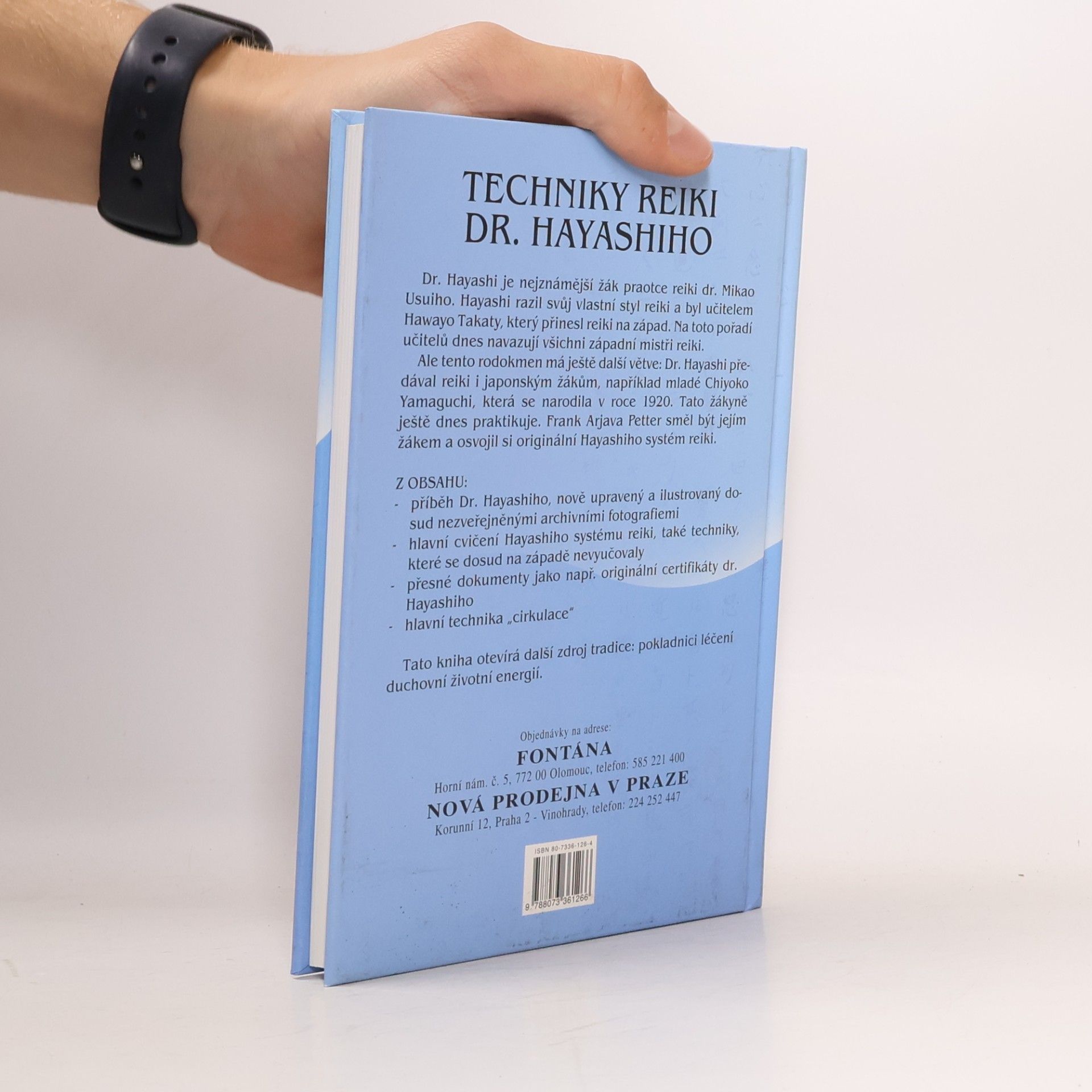 Frank Arjava Petter Reiki techniky dr. Hayashiho