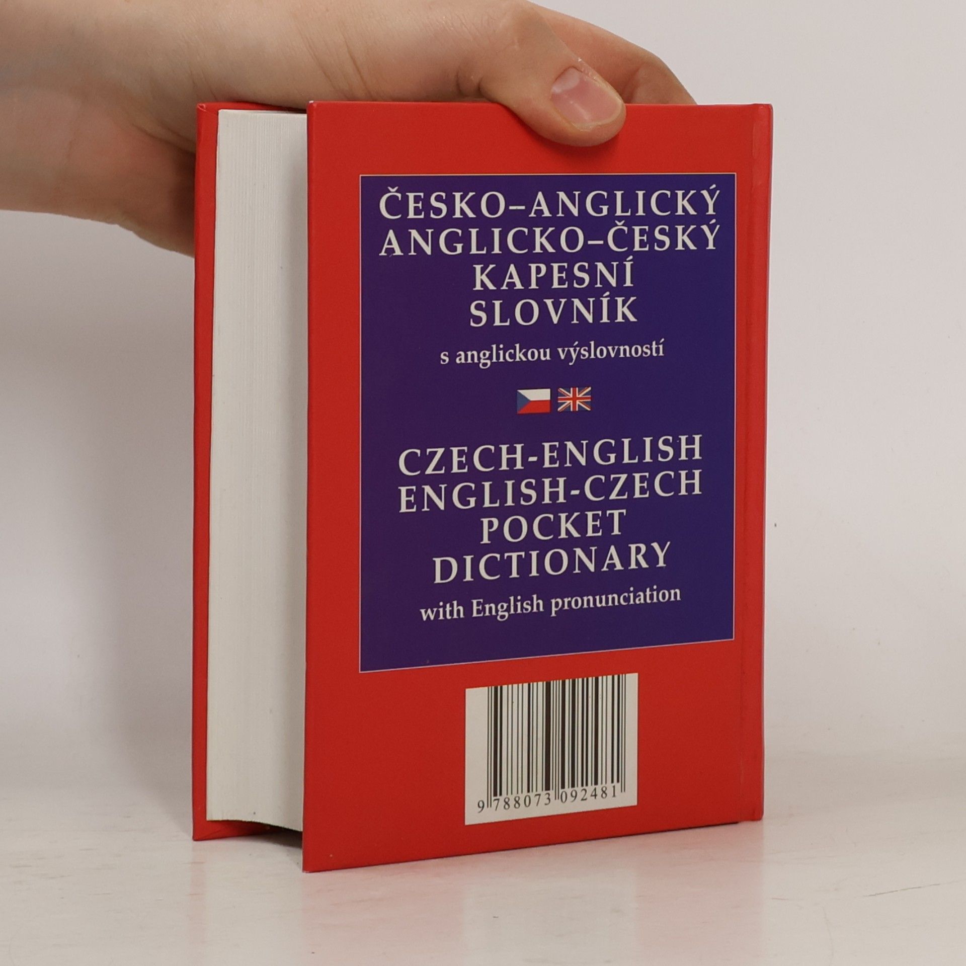 Kolektiv autorů Česko-anglický, anglicko-český kapesní slovník s anglickou výslovností