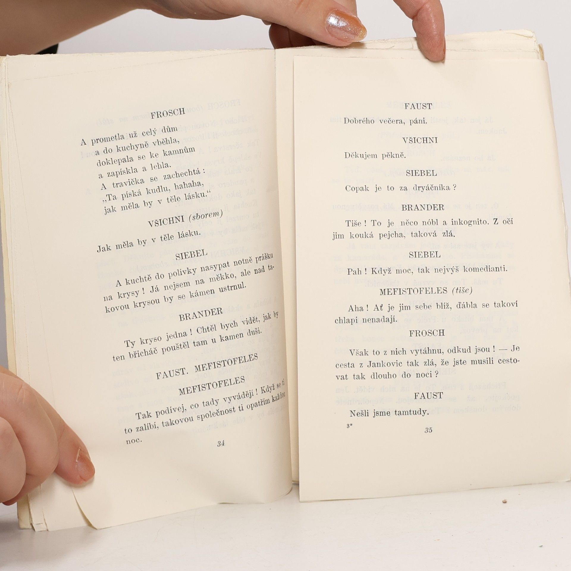 J. W. Goethe Fragmenty a improvisace z mládí.