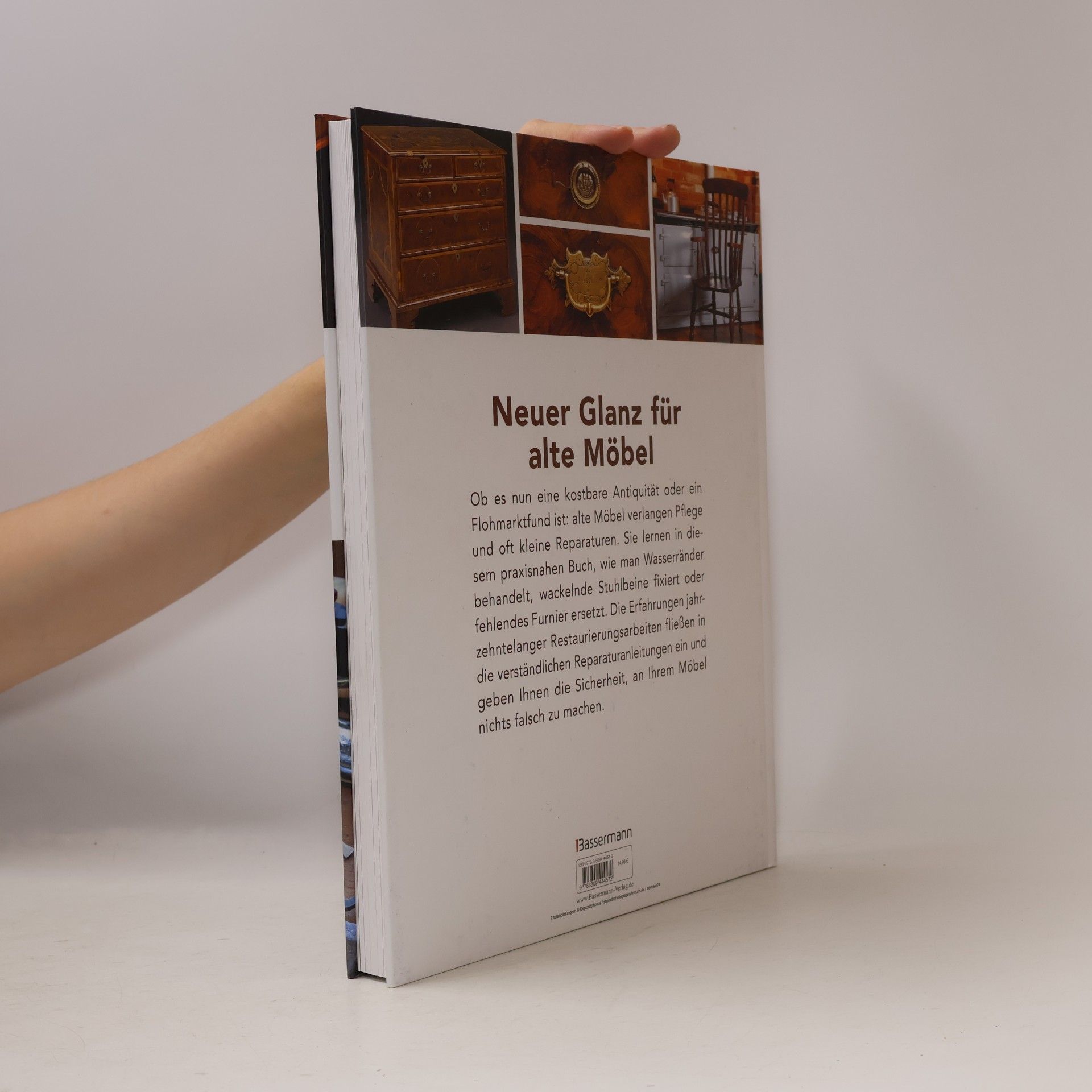 William Cook Das große Handbuch der Möbelrestaurierung. Selbst restaurieren, reparieren, aufarbeiten, pflegen - Schritt für Schritt