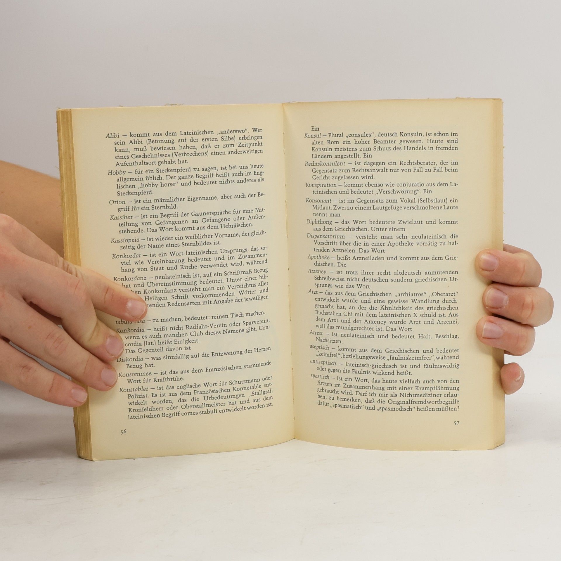 Rudolf J. Praetorius Fremdwörter sind Glücksache