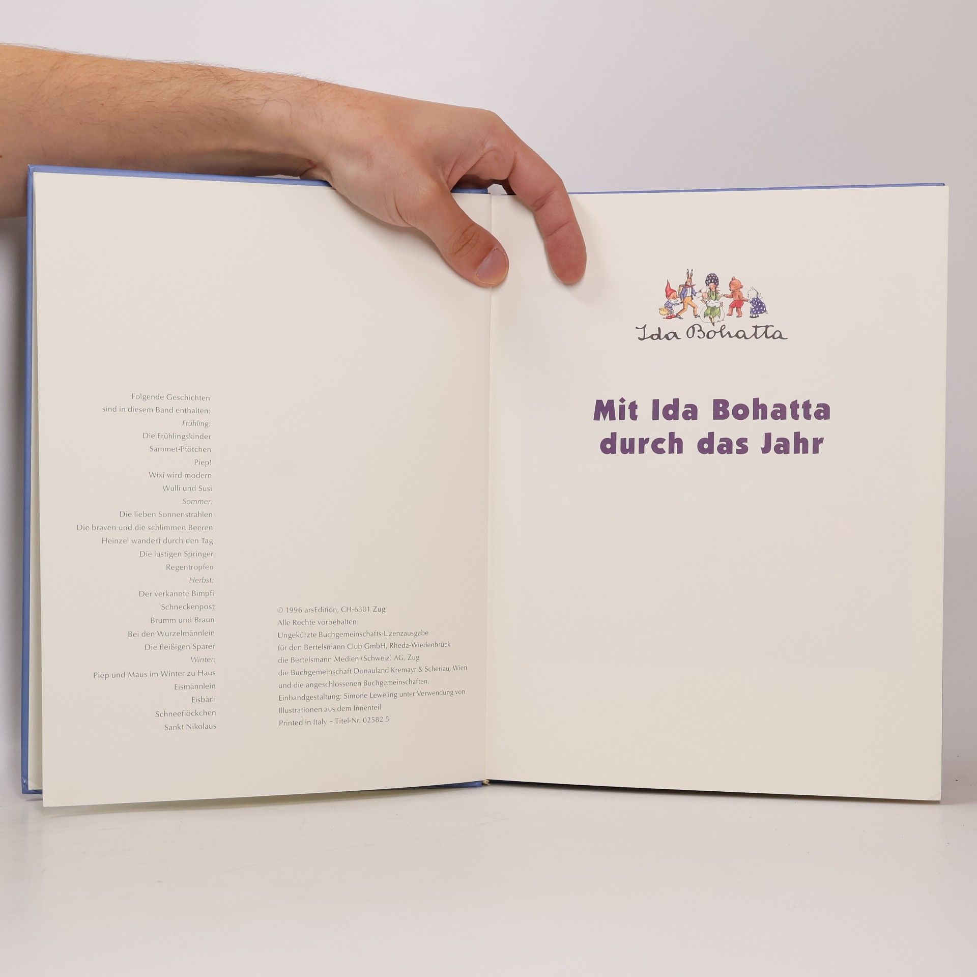 Ida Bohatta Mit Ida Bohatta durch das Jahr