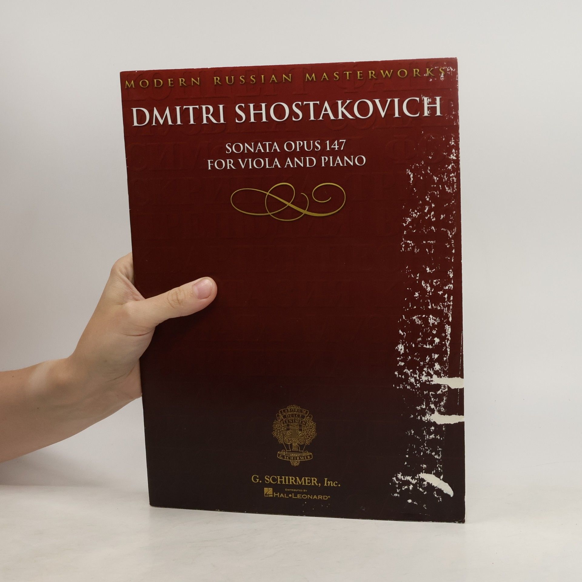 Dmitrii Dmitrievich Shostakovich Sonata, Op. 147