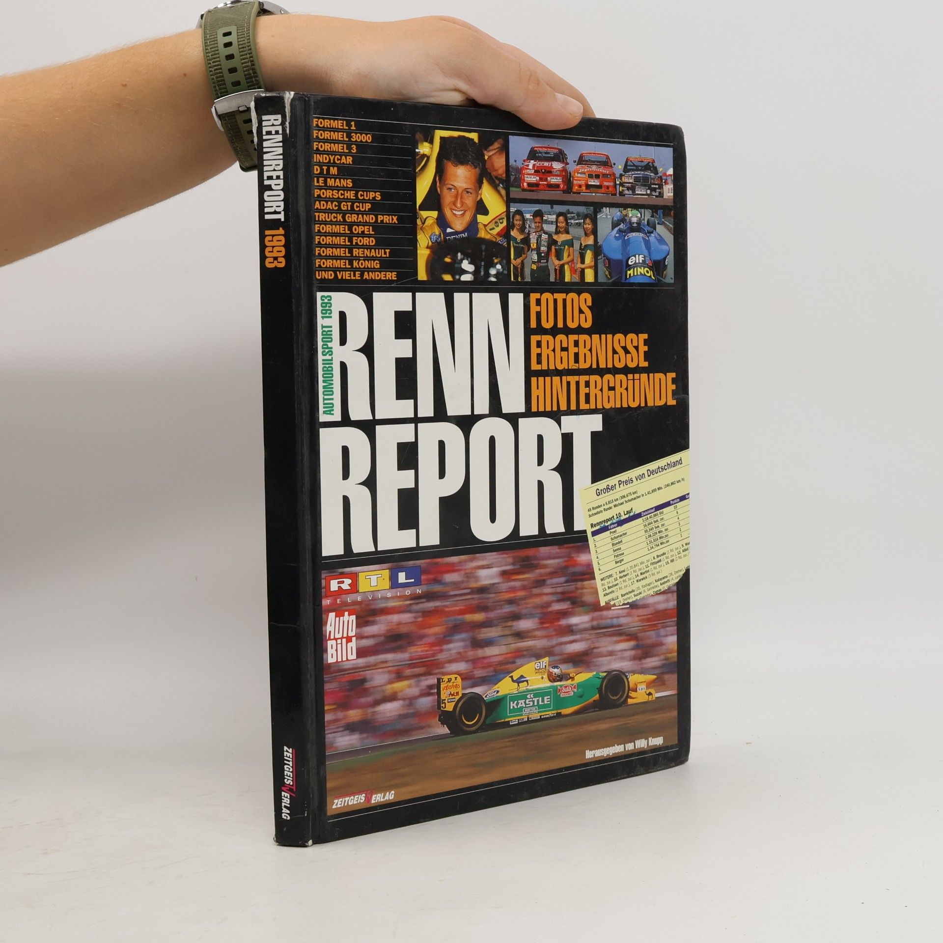 Willy Knupp Rennreport 93