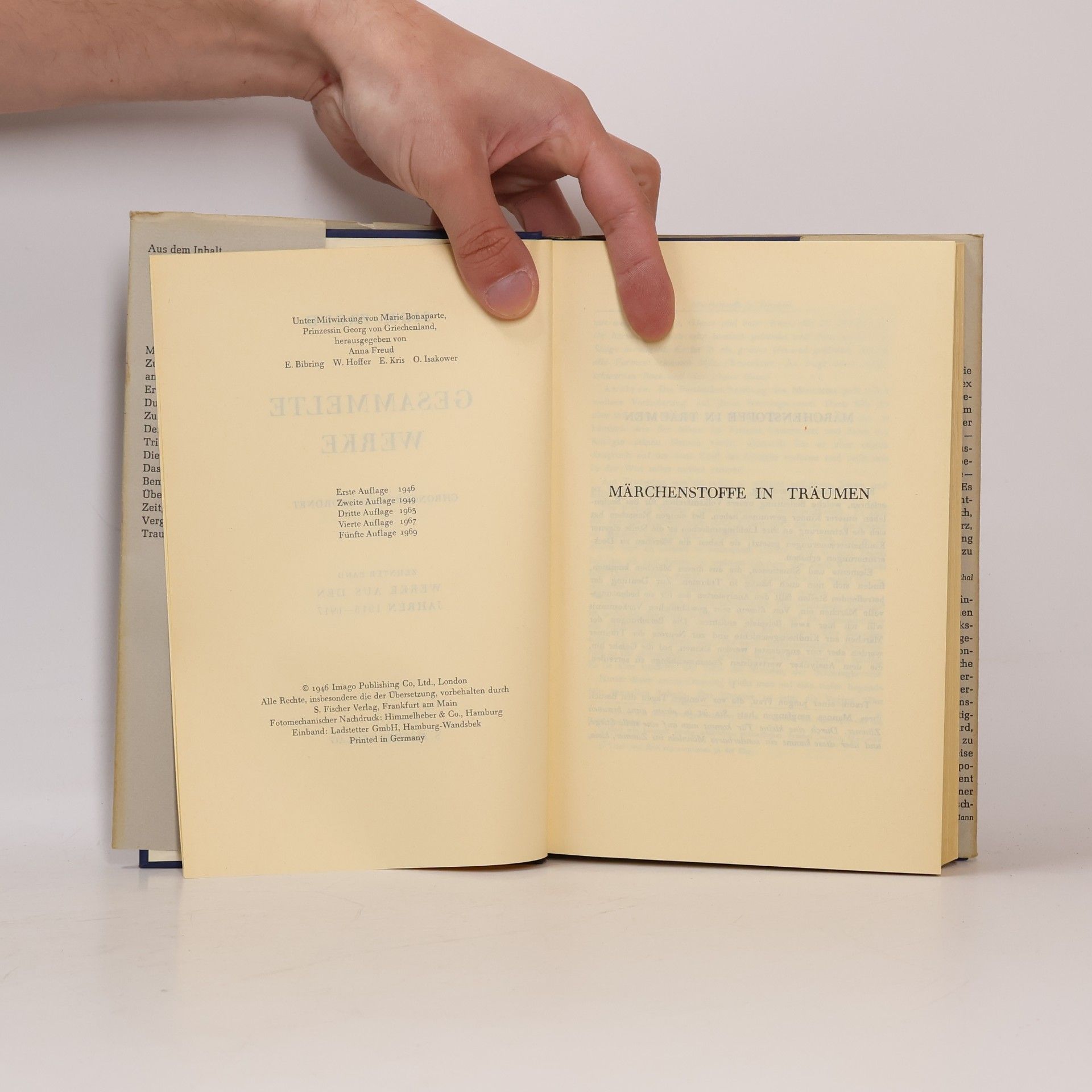 Sigmund Freud Gesammelte Werke