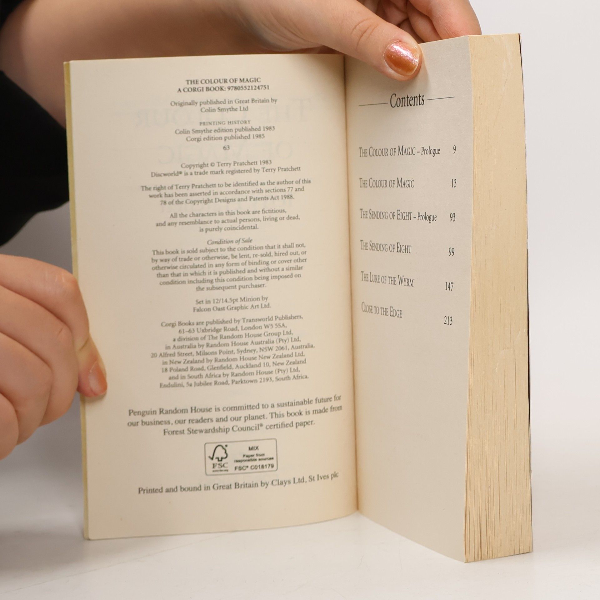 Terry Pratchett The Colour of Magic