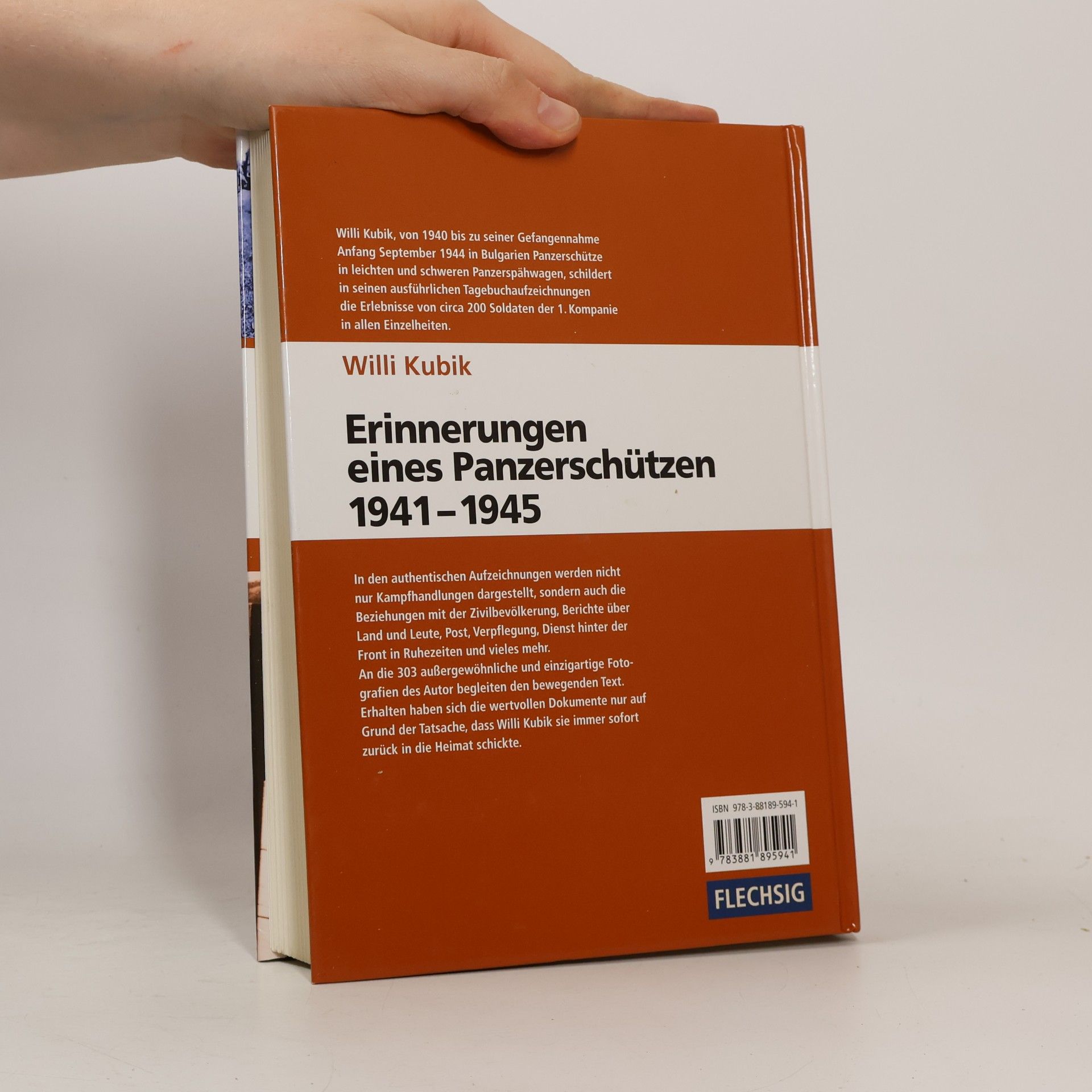 Willi Kubik Erinnerungen eines Panzerschützen 1941 - 1945