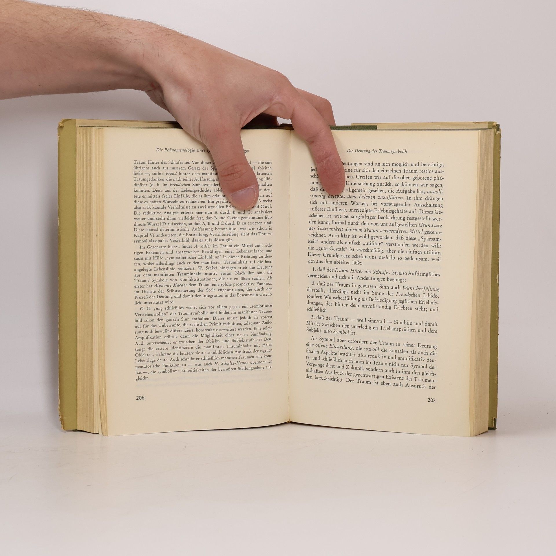 I. A. Caruso Bios, Psyche, Person