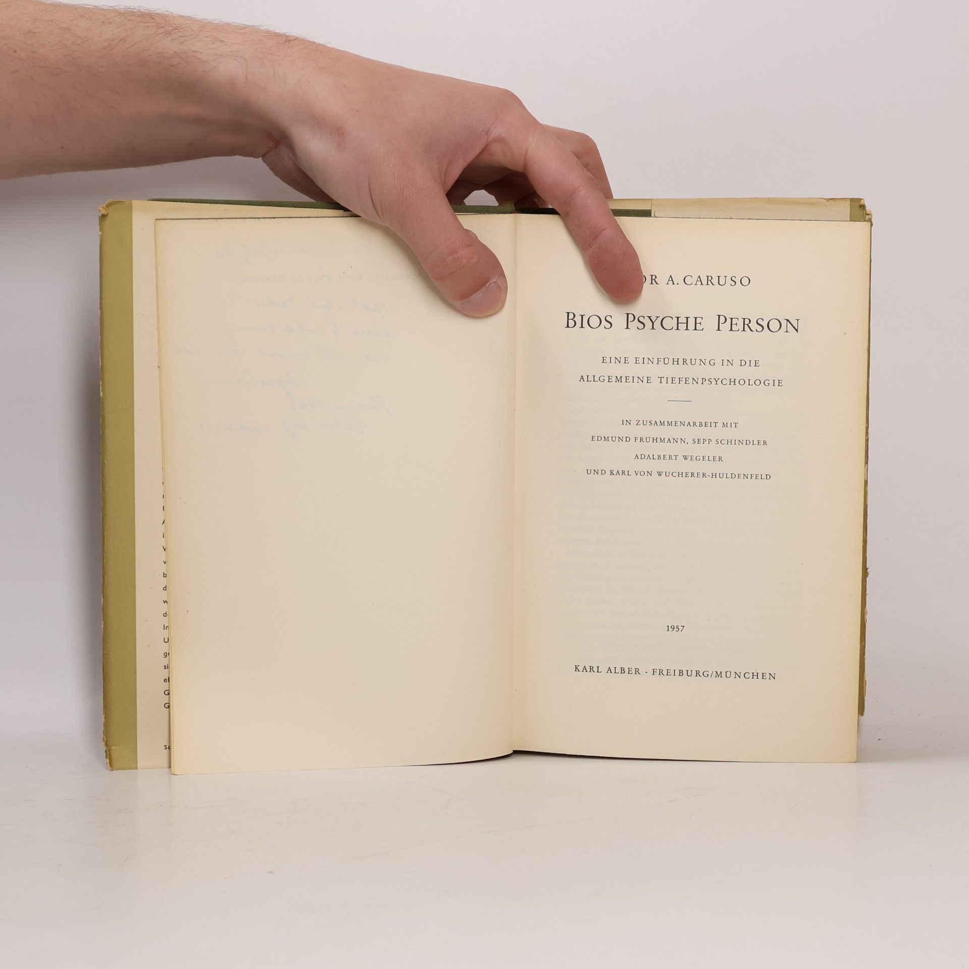 I. A. Caruso Bios, Psyche, Person