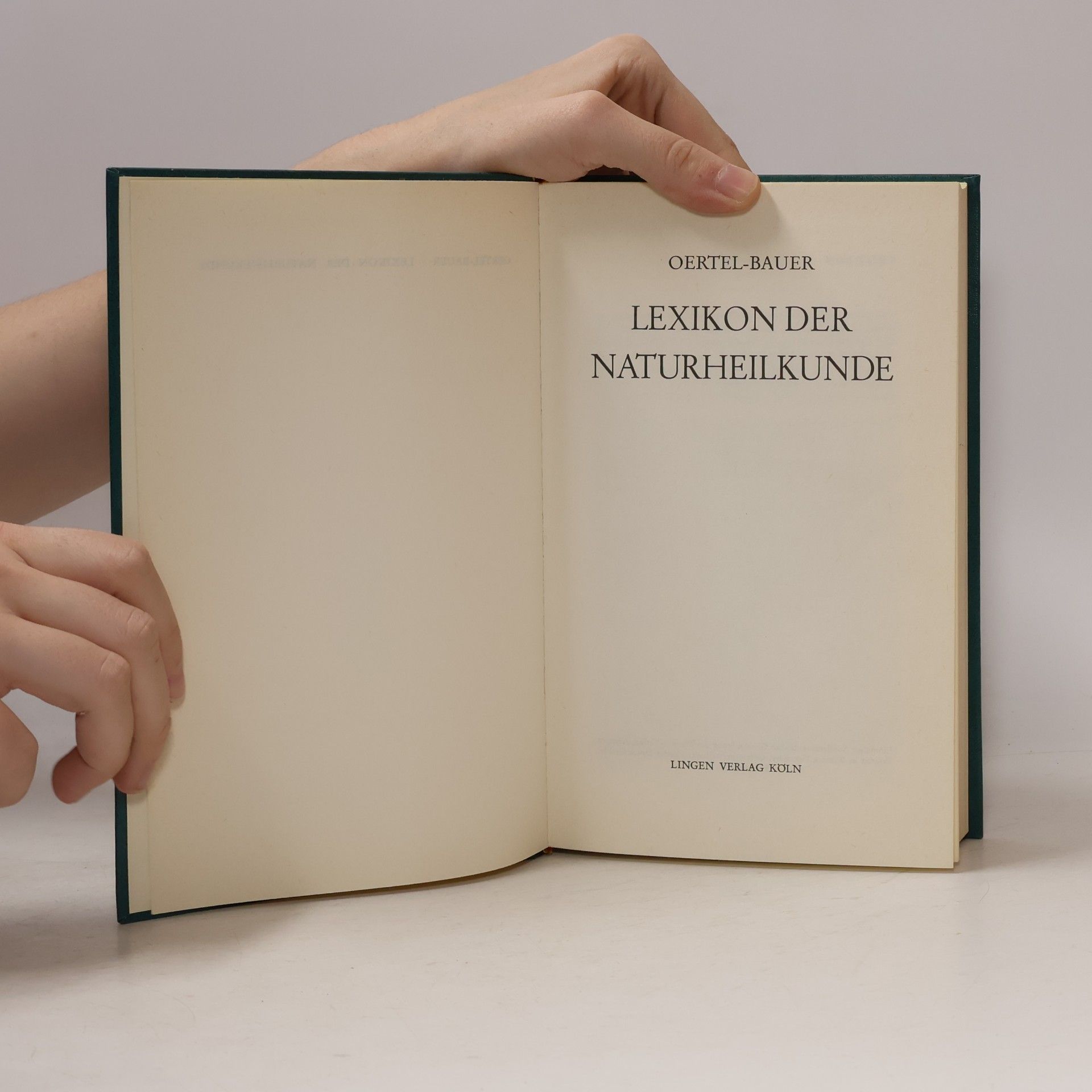 Eduard Bauer Lexikon der Naturheilkunde