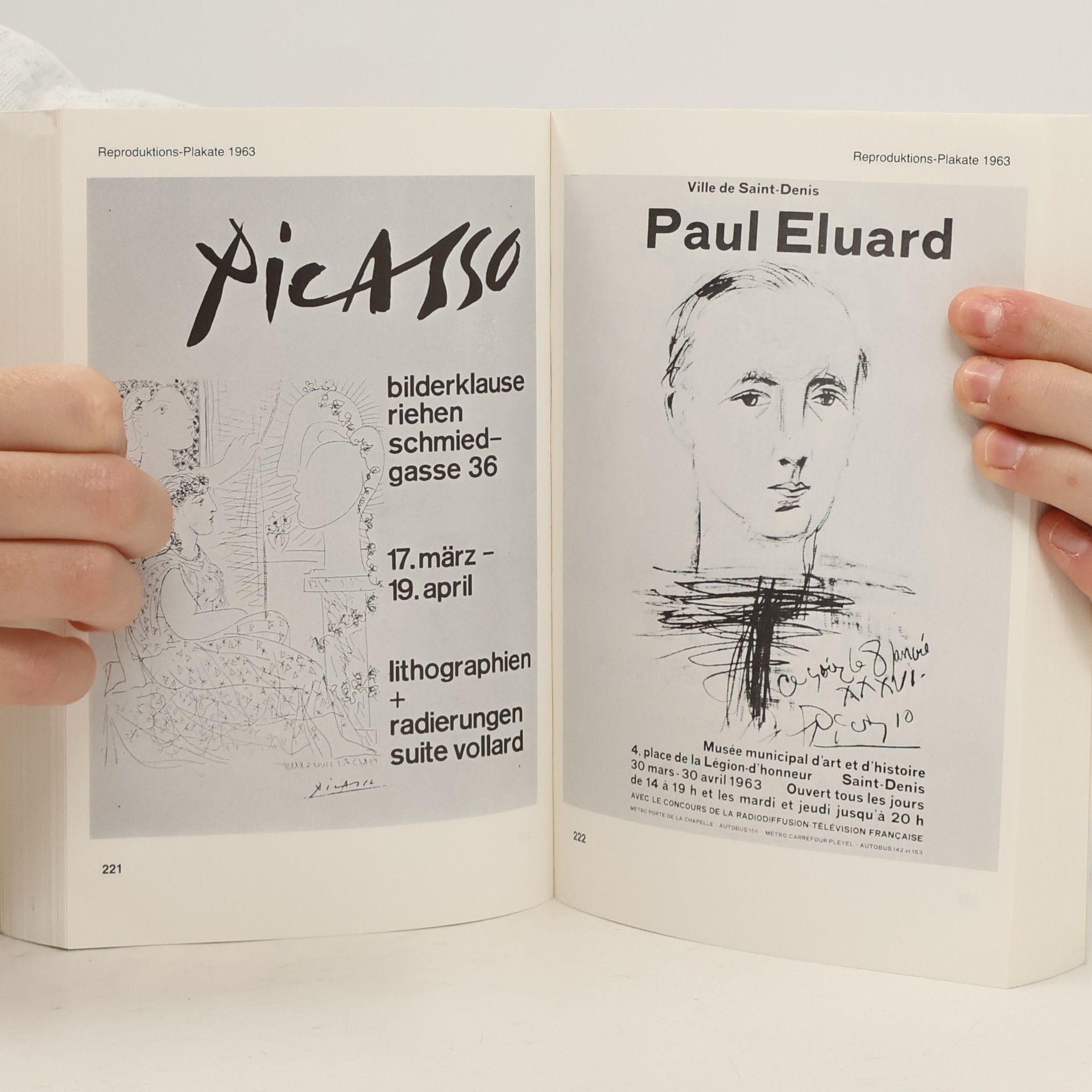 Christophe Czwiklitzer Pablo Picasso, Plakate 1923 - 1973