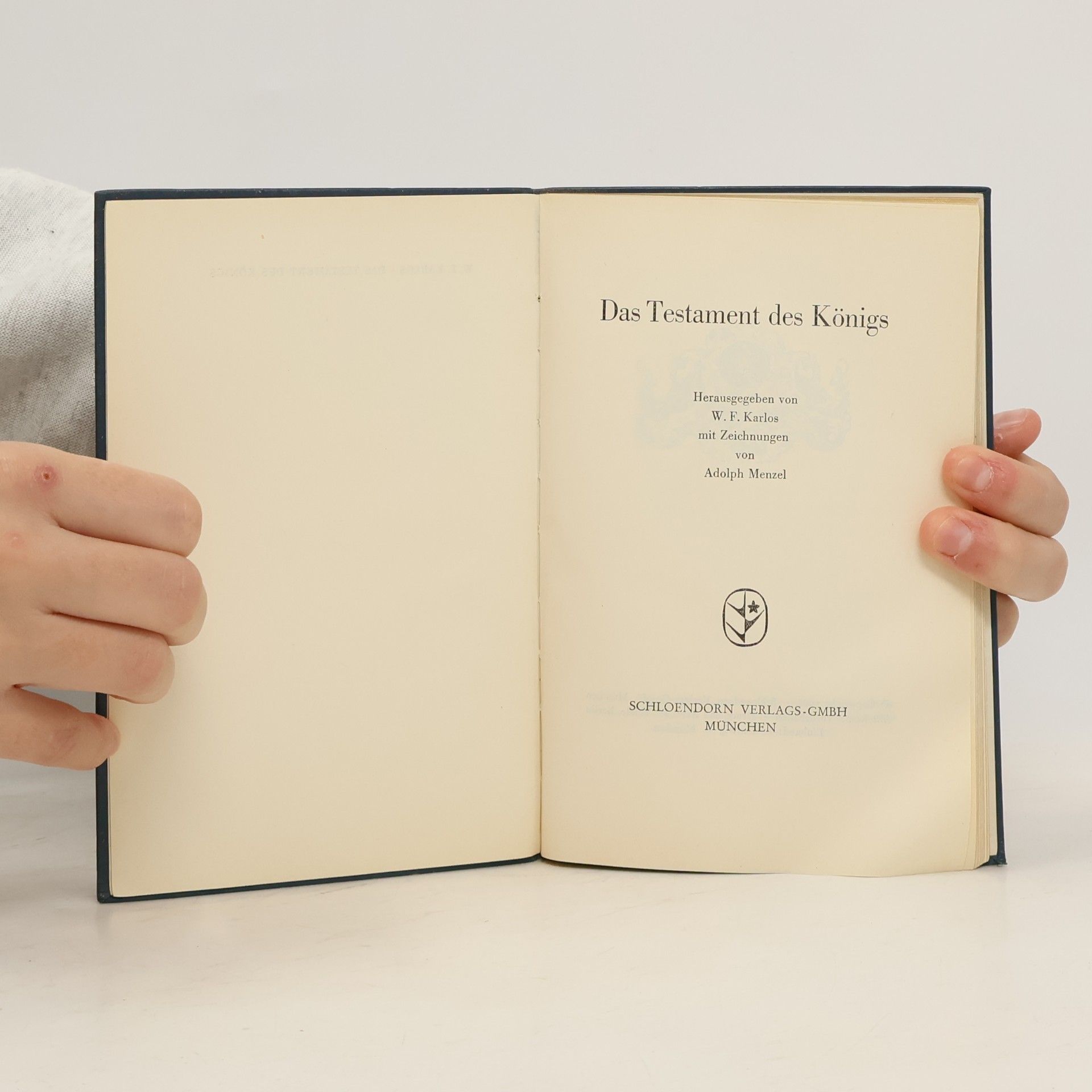 Adolph Menzel Das Testament des Königs