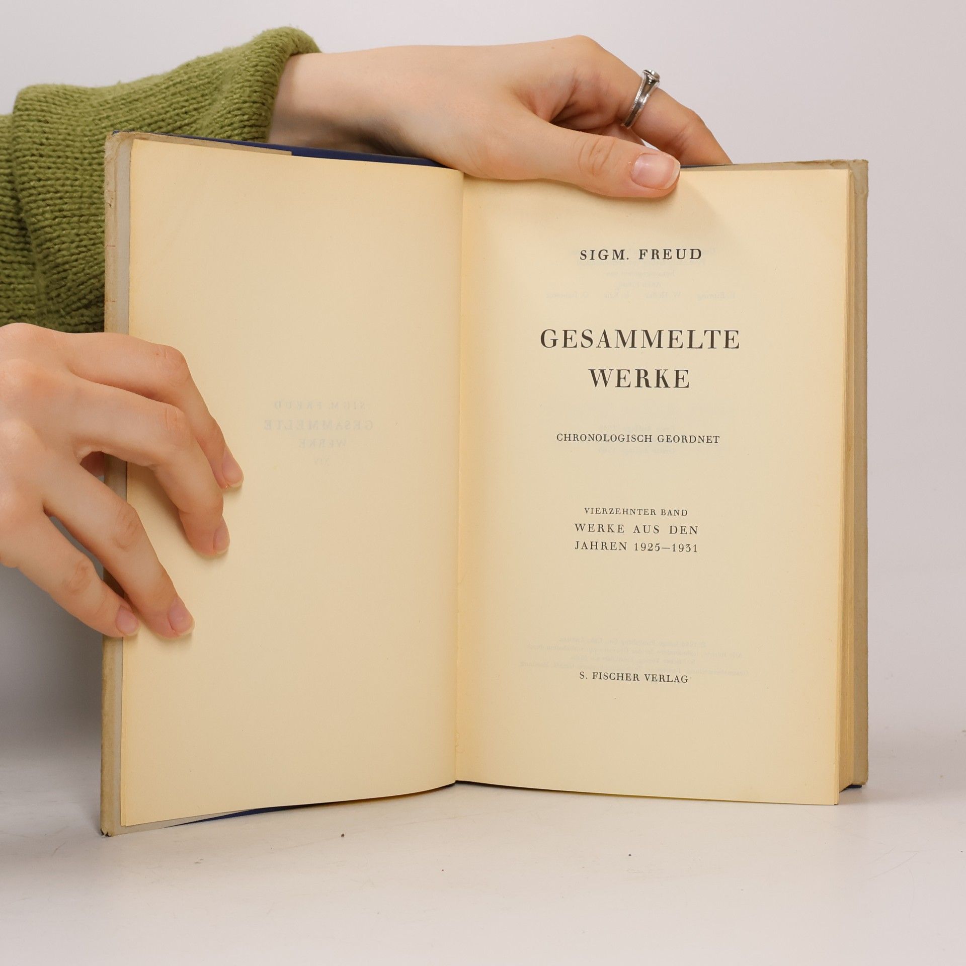 Sigmund Freud Gesammelte Werke
