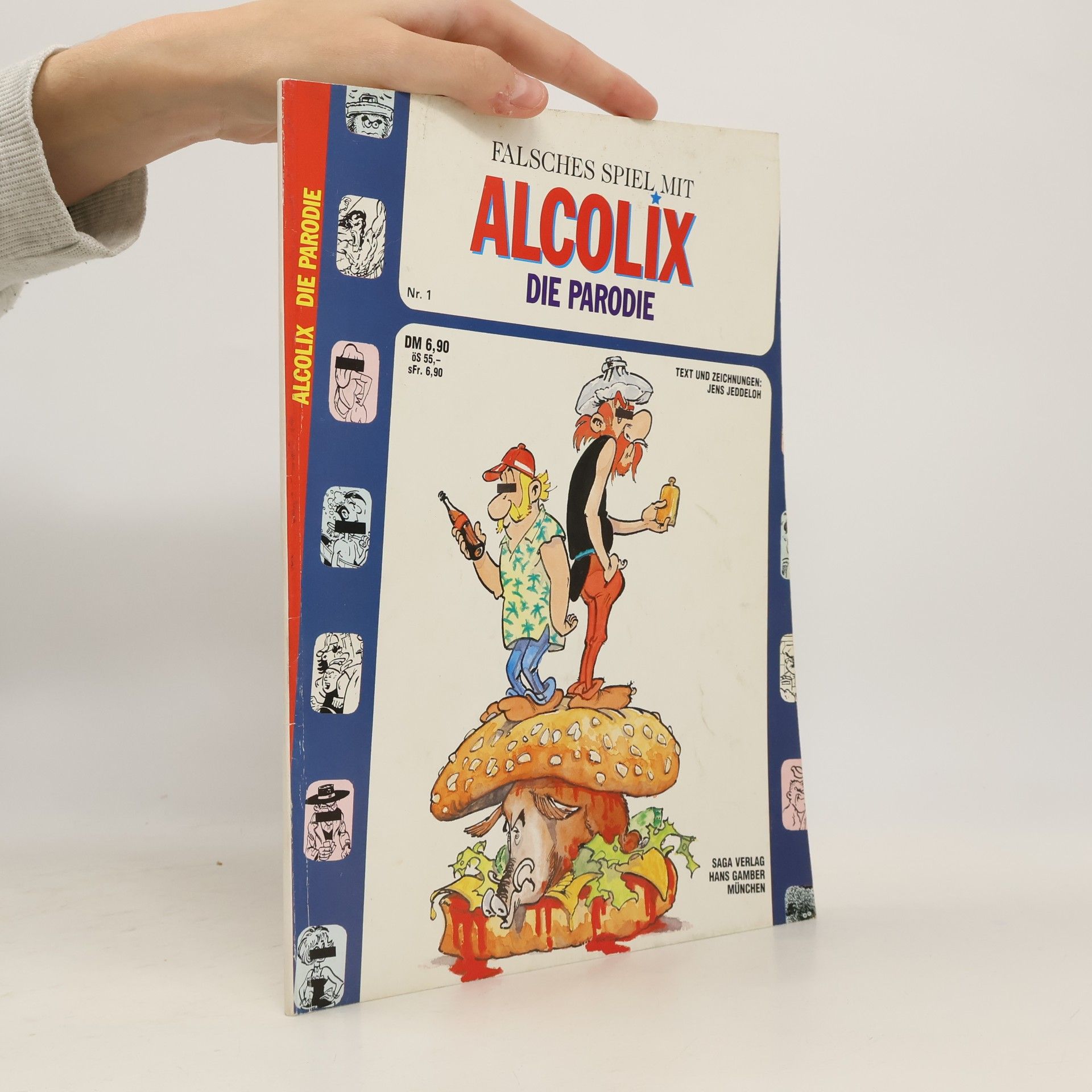 Kolektiv autorů Falsches spiel mit Alcolix. Die Parodie
