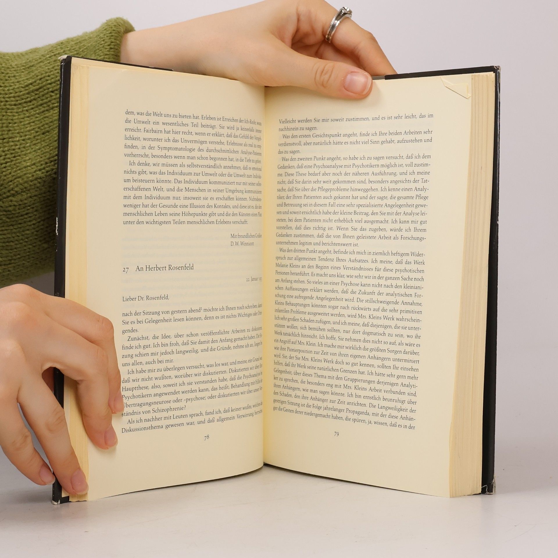 Donald Winnicott Die spontane Geste