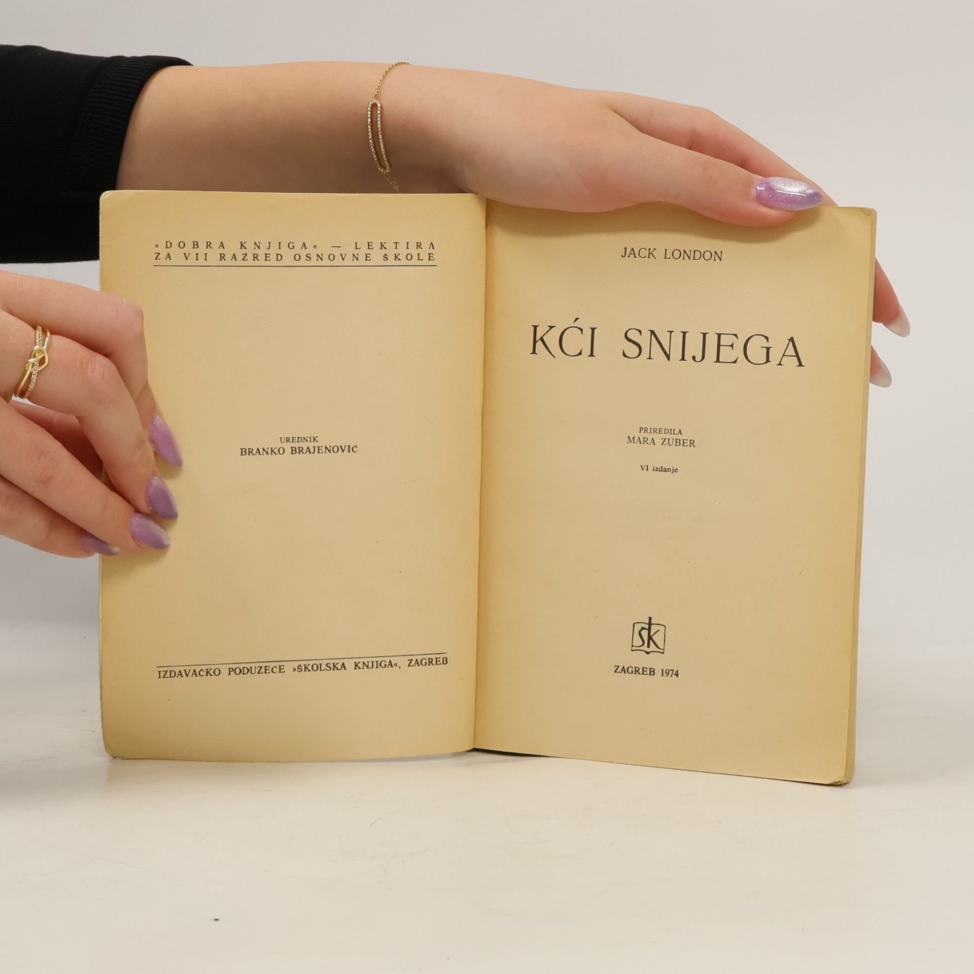 Jack London Kći snijega