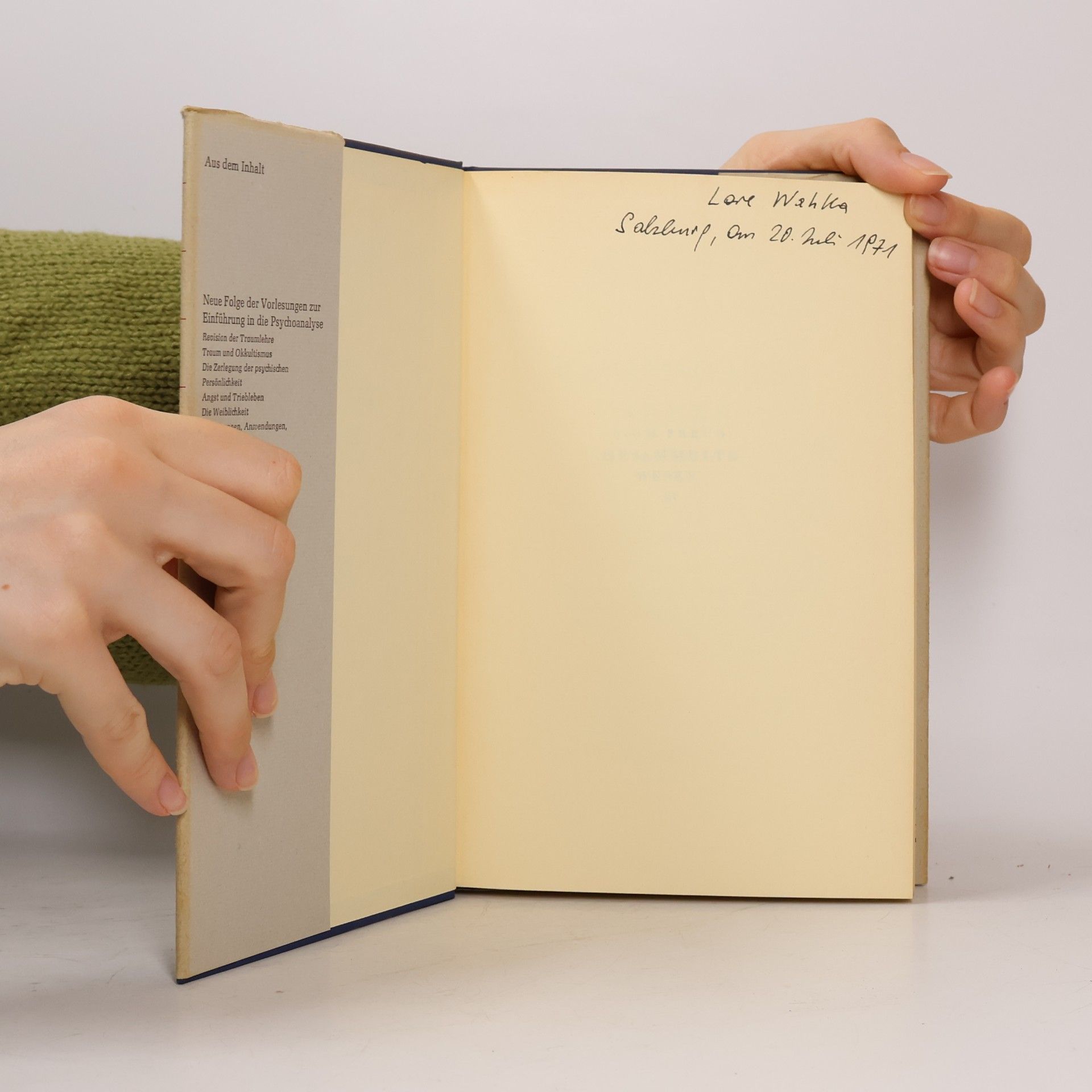 Sigmund Freud Gesammelte Werke