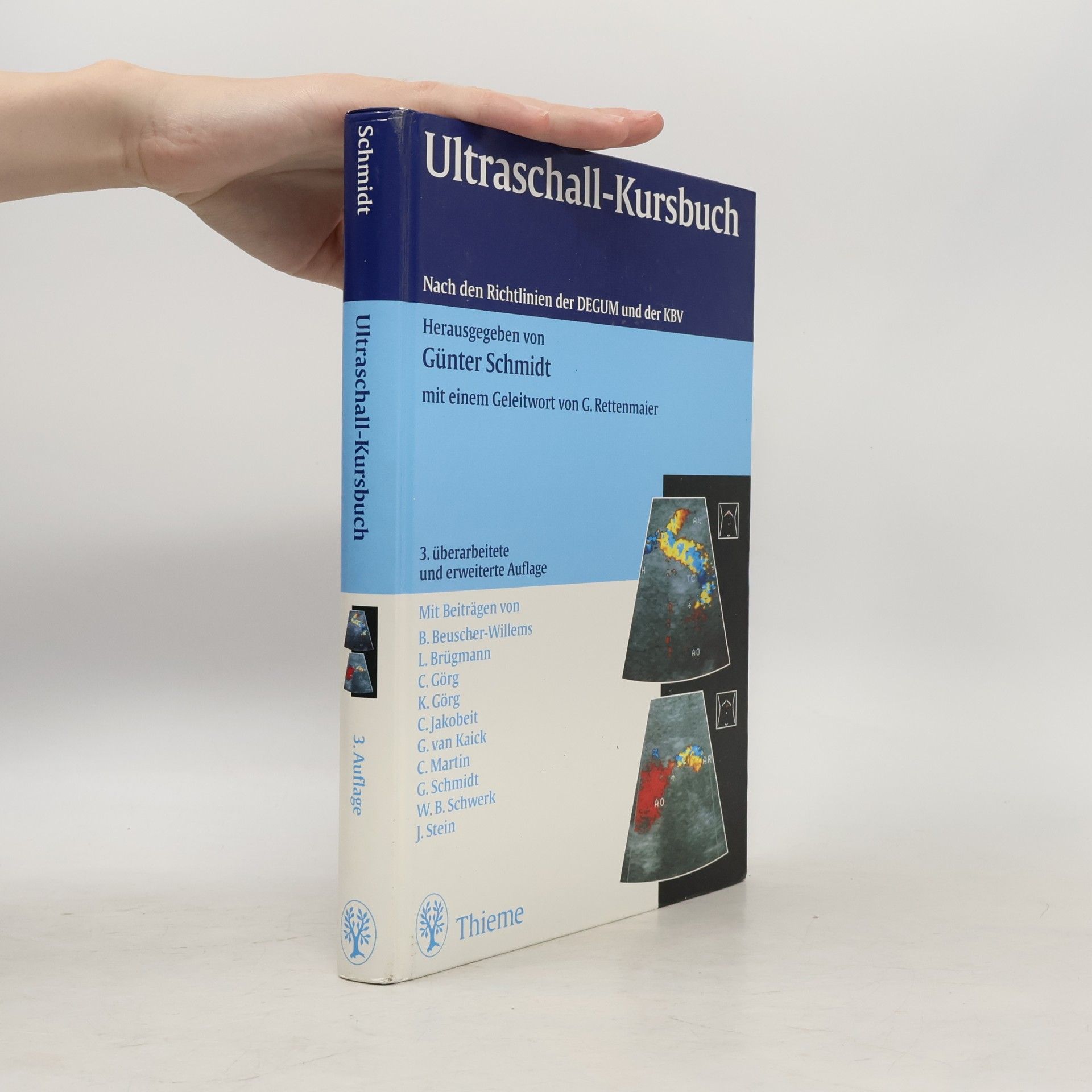 Günter Schmidt Ultraschall-Kursbuch