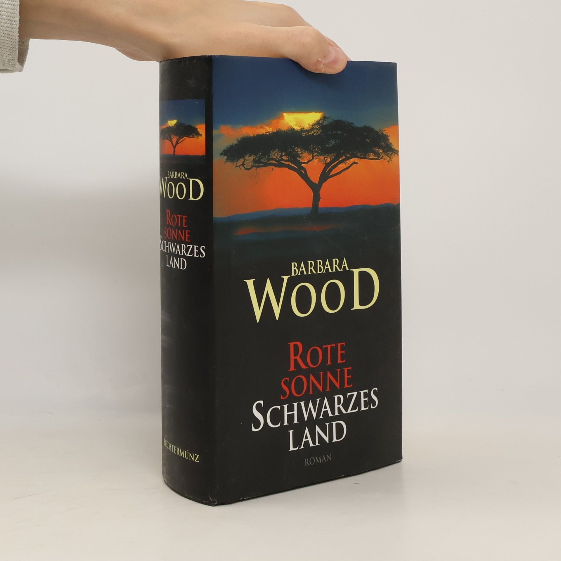 Barbara Wood Rote Sonne, schwarzes Land