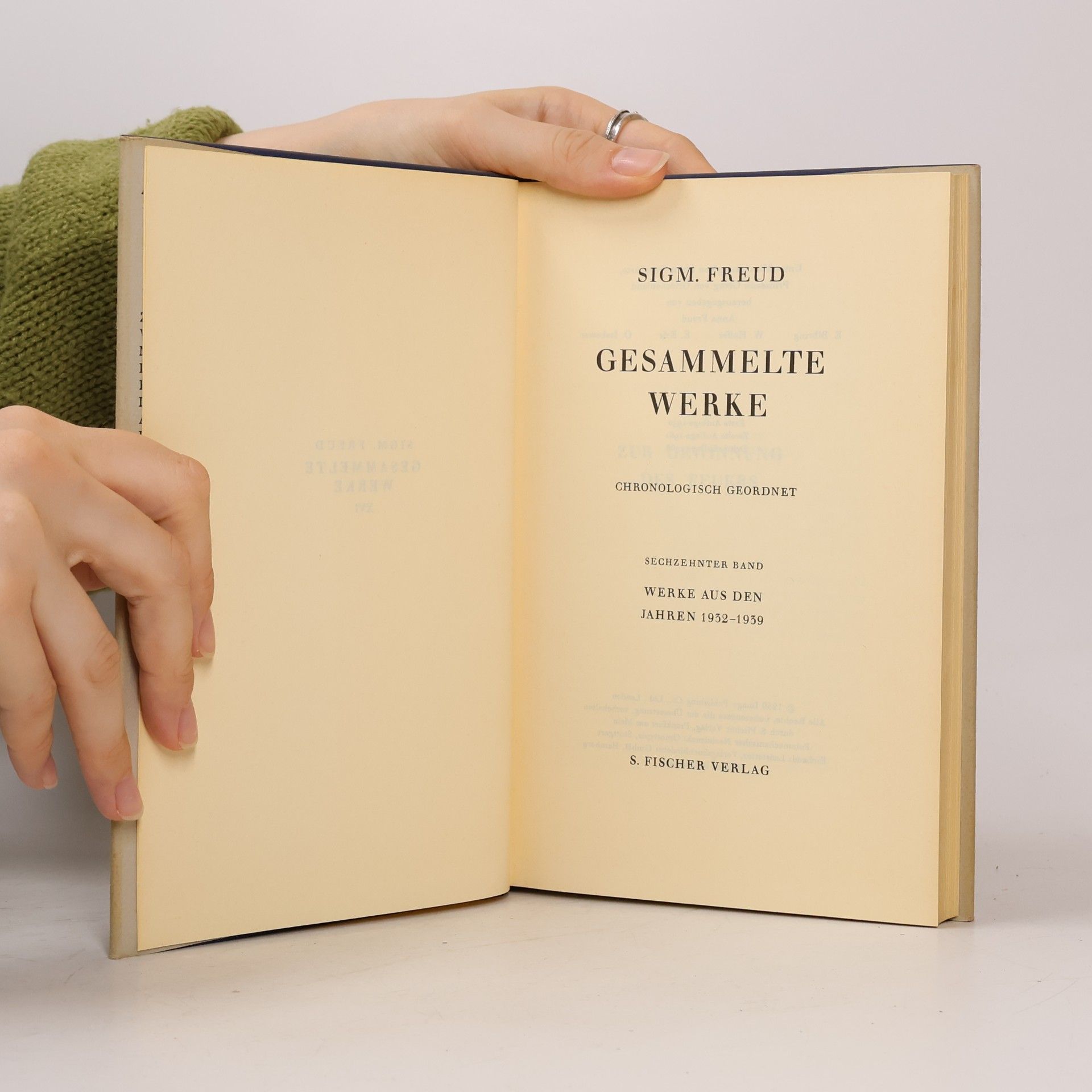 Sigmund Freud Gesammelte Werke