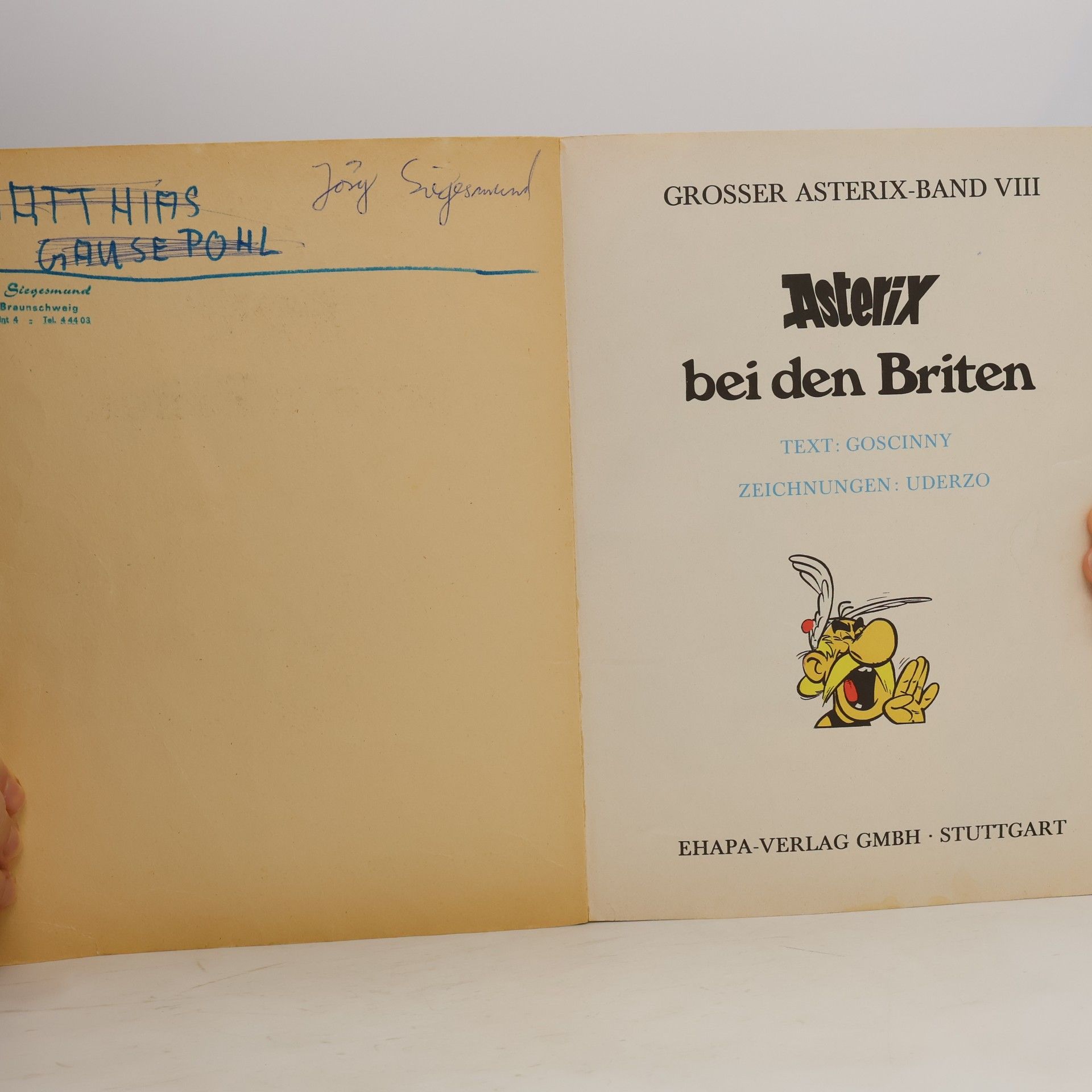 Albert Uderzo Grosser Asterix-Band VIII. Asterix bei den Briten