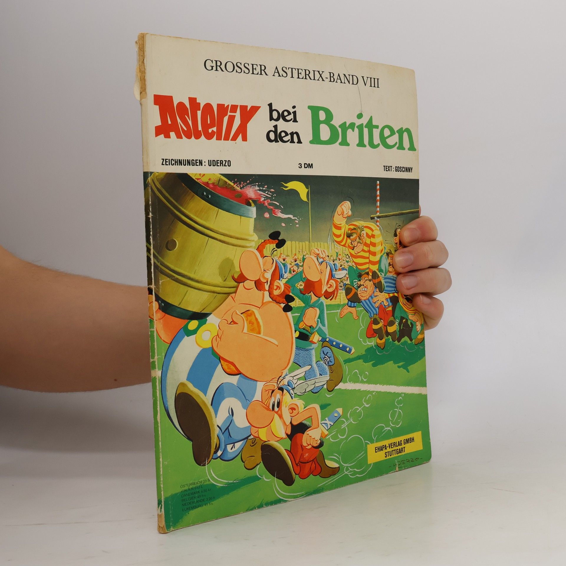 Albert Uderzo Grosser Asterix-Band VIII. Asterix bei den Briten