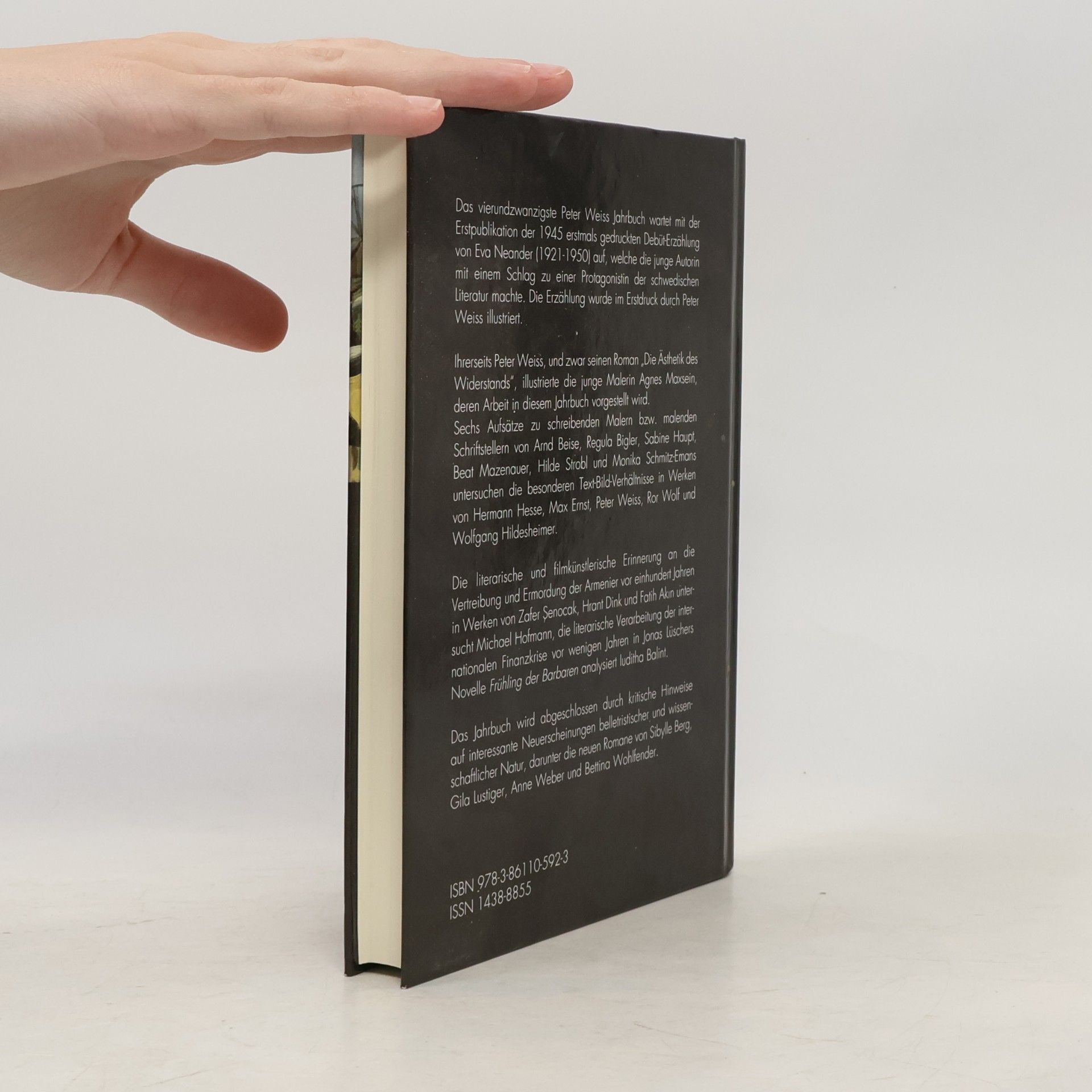 Arnd Beise Peter Weiss Jahrbuch 24 (2015)