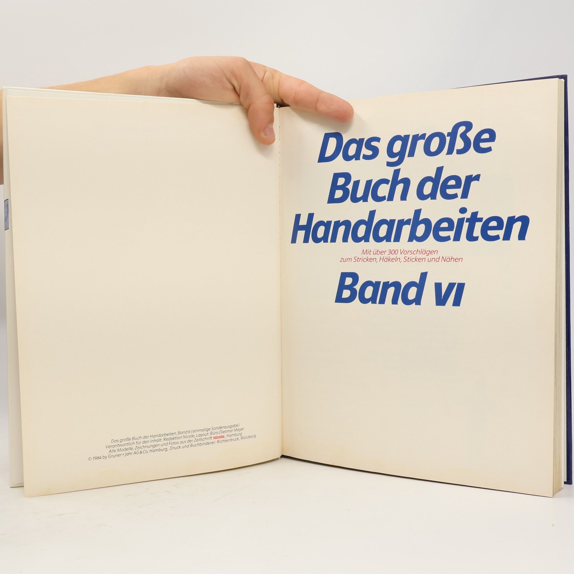 Kolektiv autorů Das Grosse buch der Handarbeiten VI.