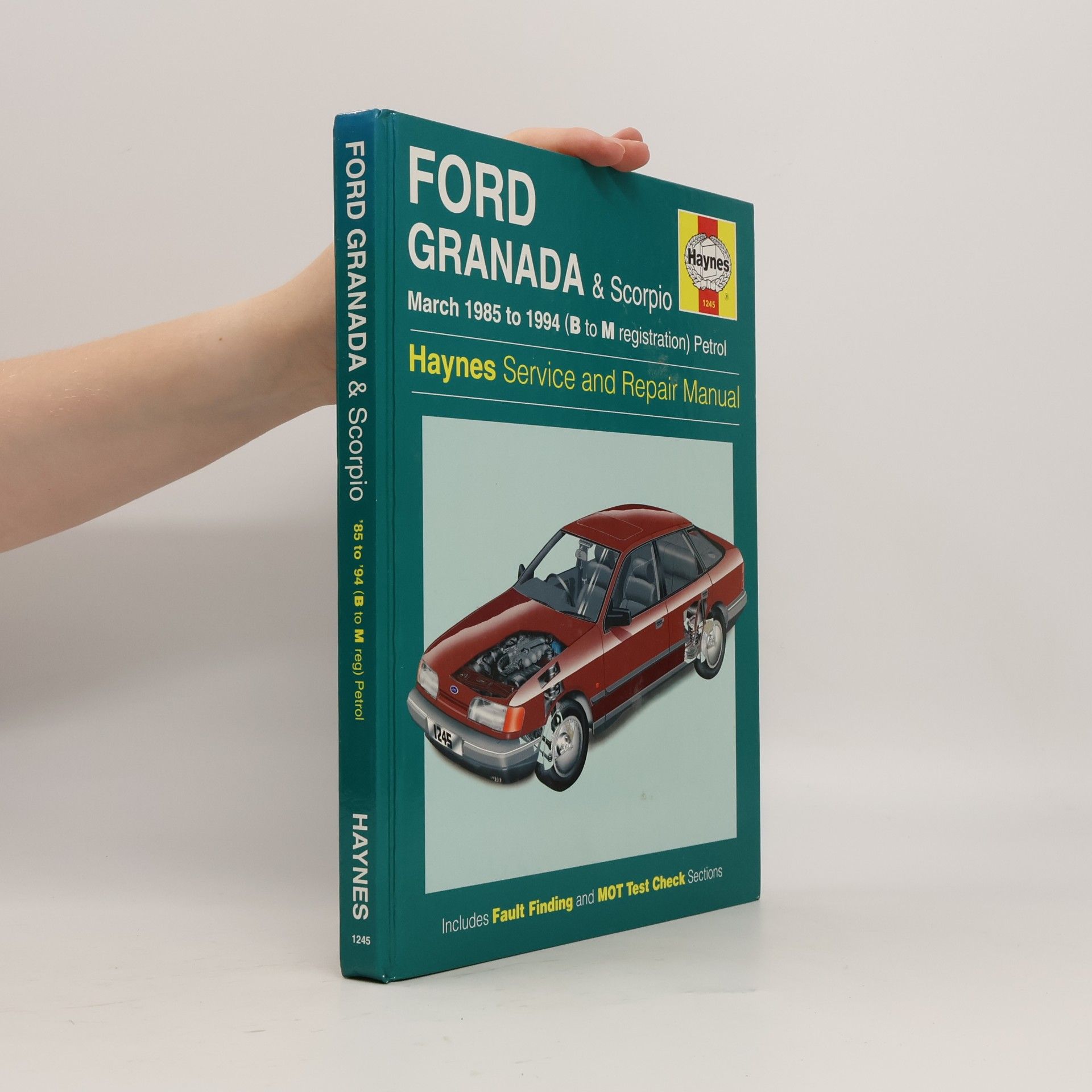 matthew-minter Ford Granada and Scorpio ('85 to '94) Service and Repair Manual