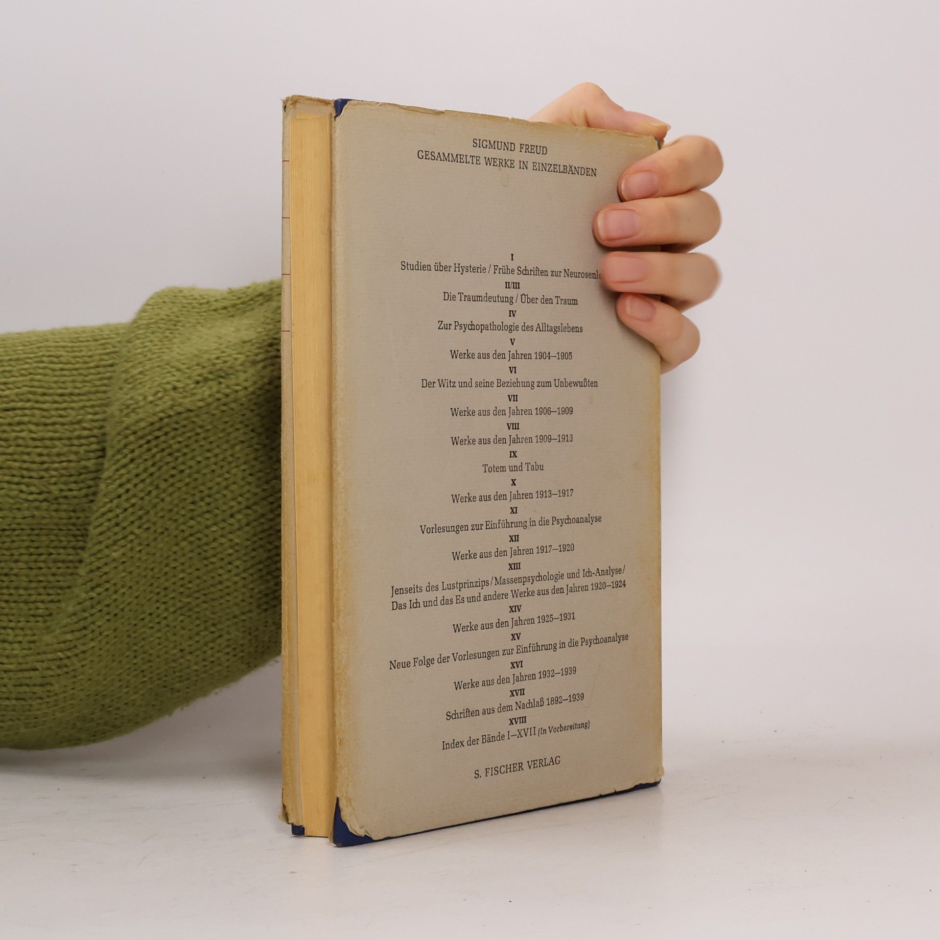 Sigmund Freud Gesammelte Werke XIII