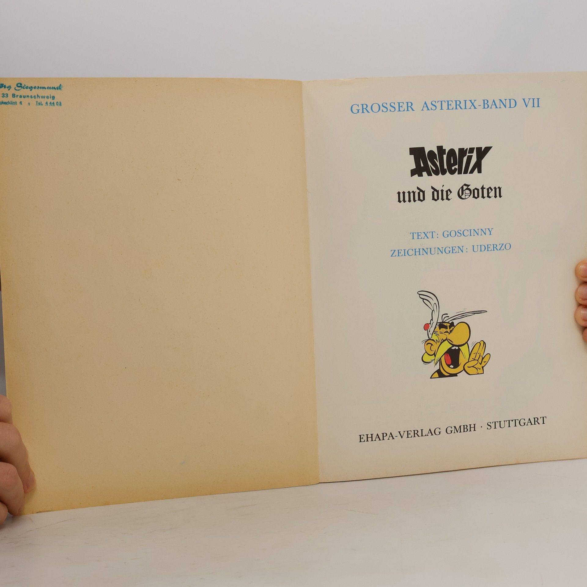 René Goscinny Grosser Asterix-Band VII. Asterix und die Goten