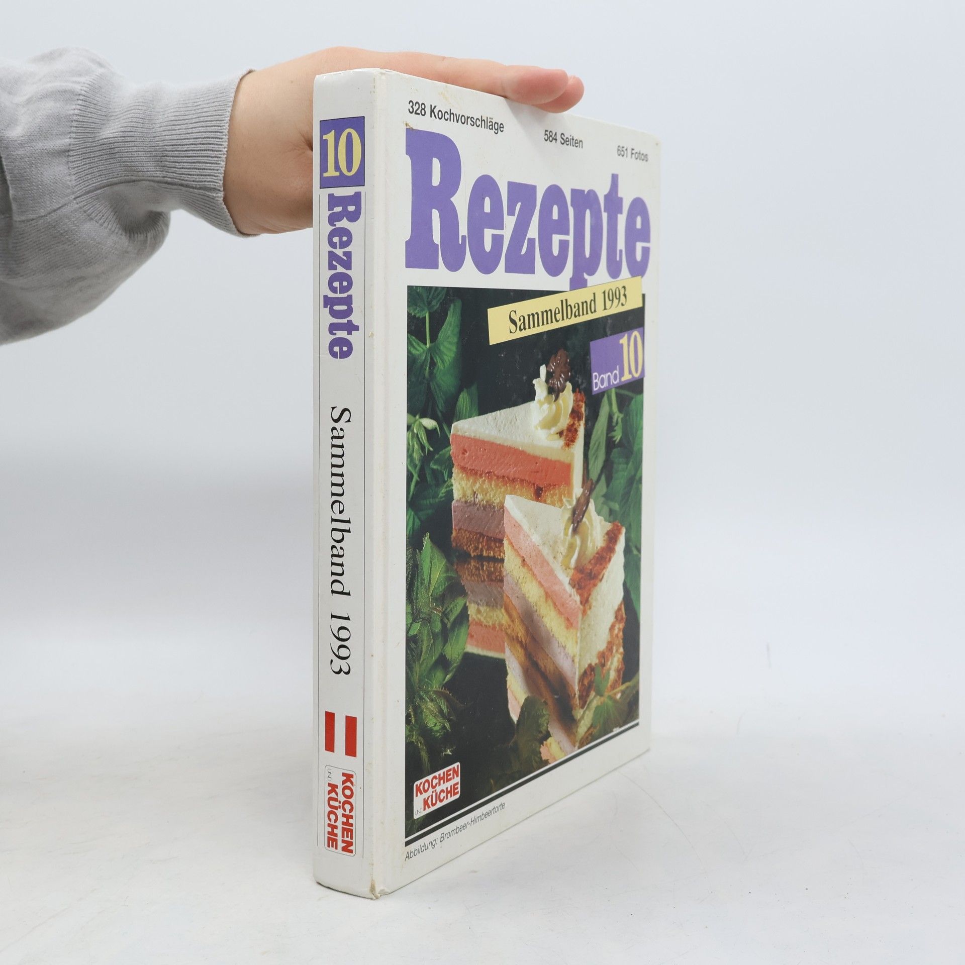 Various authors Rezepte 10. Sammelband 1993