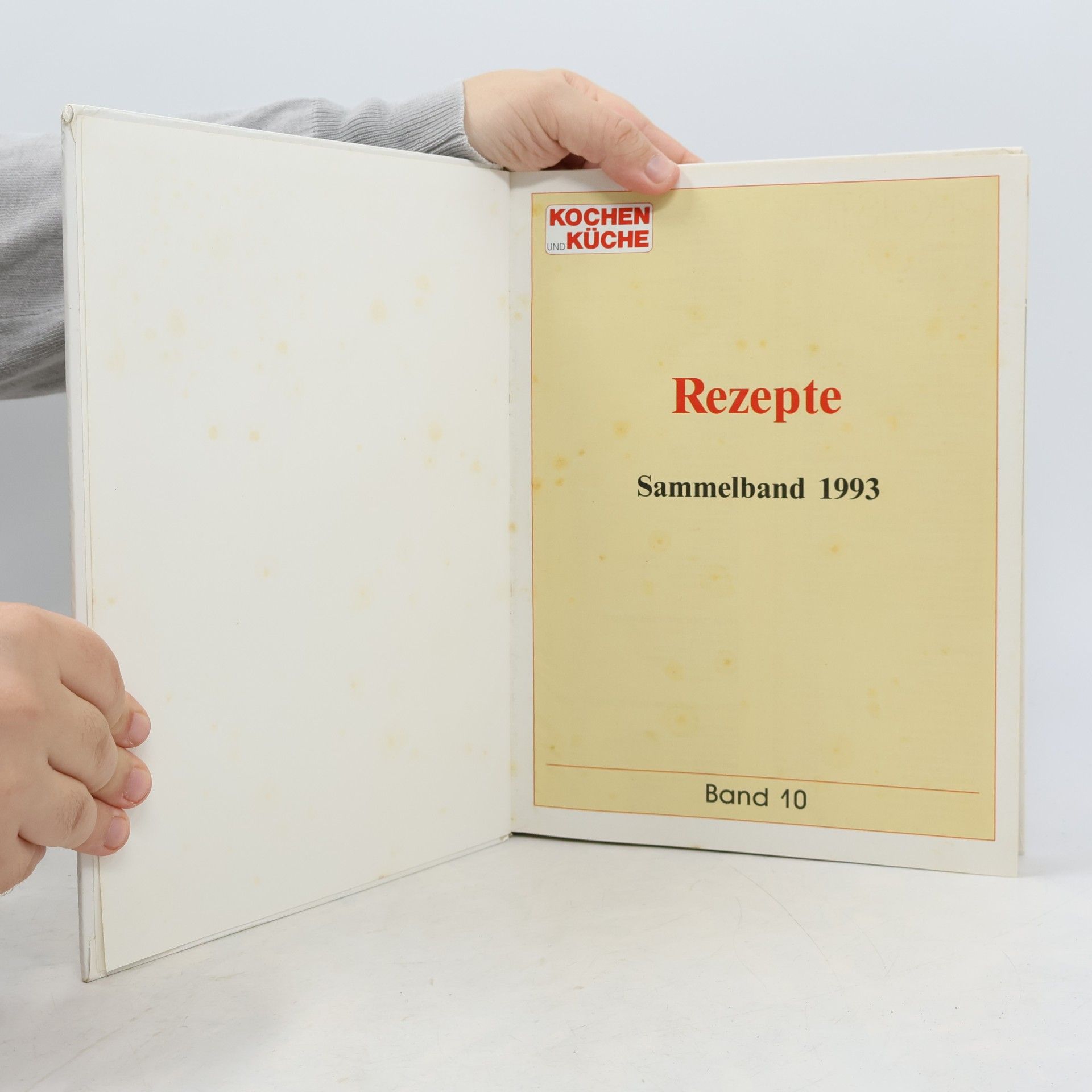 Various authors Rezepte 10. Sammelband 1993