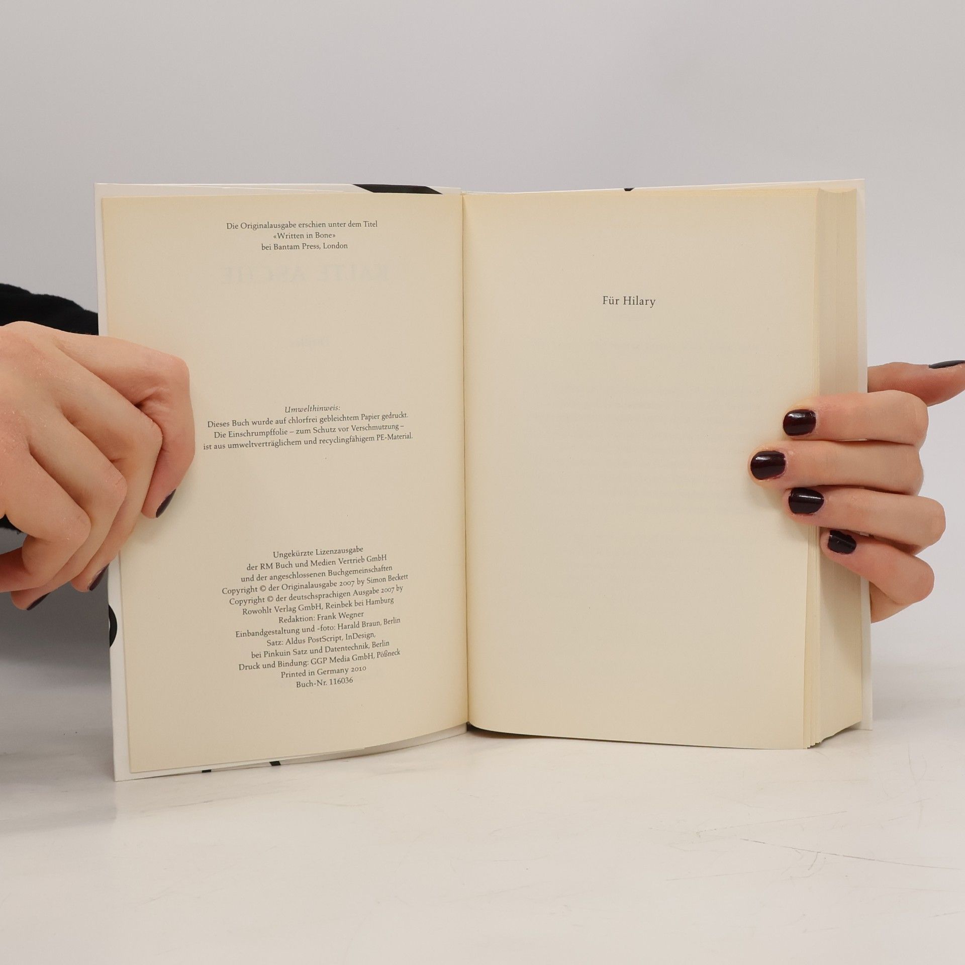 Samuel Beckett Kalte Asche