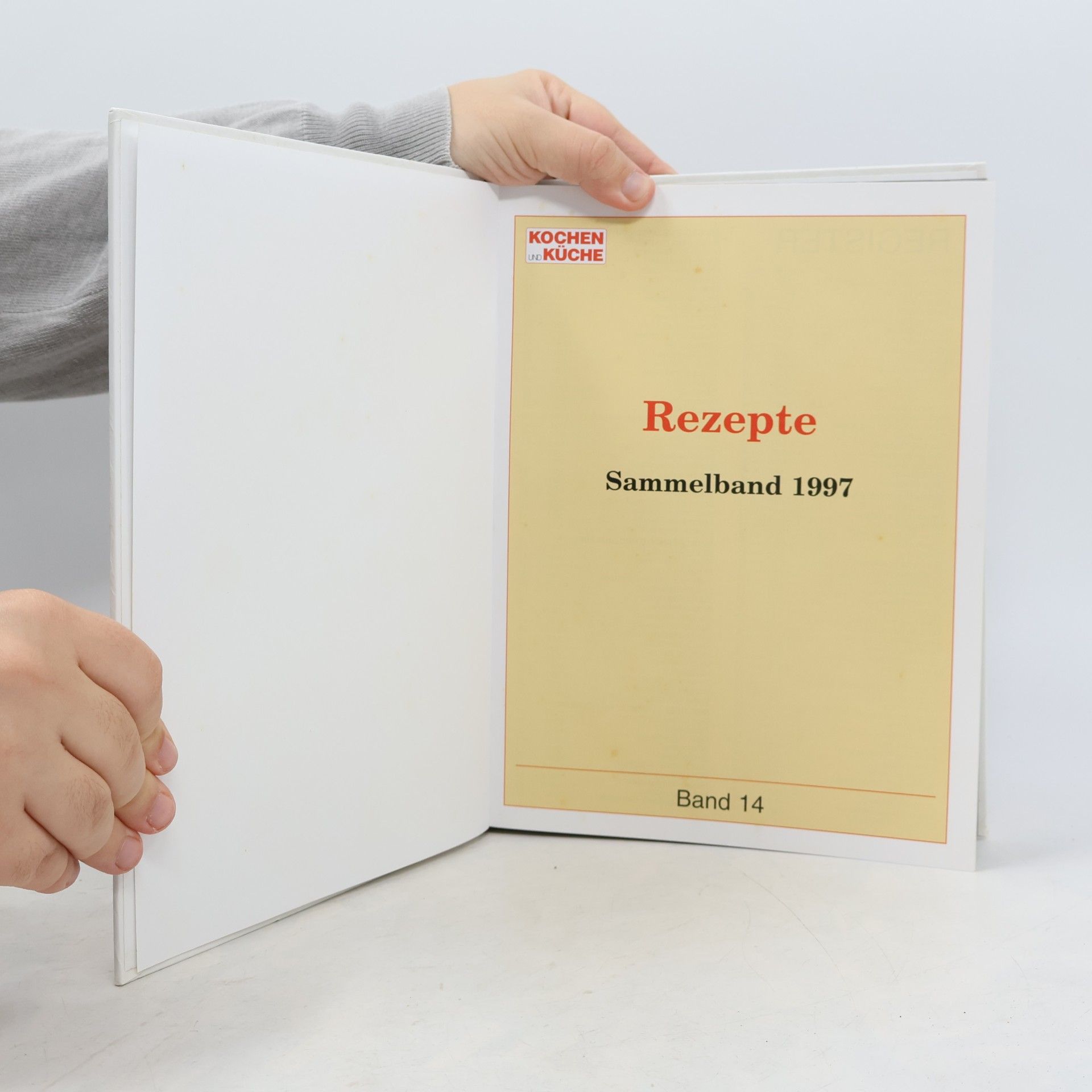 Various authors Rezepte. Sammelband 1997. Band 14
