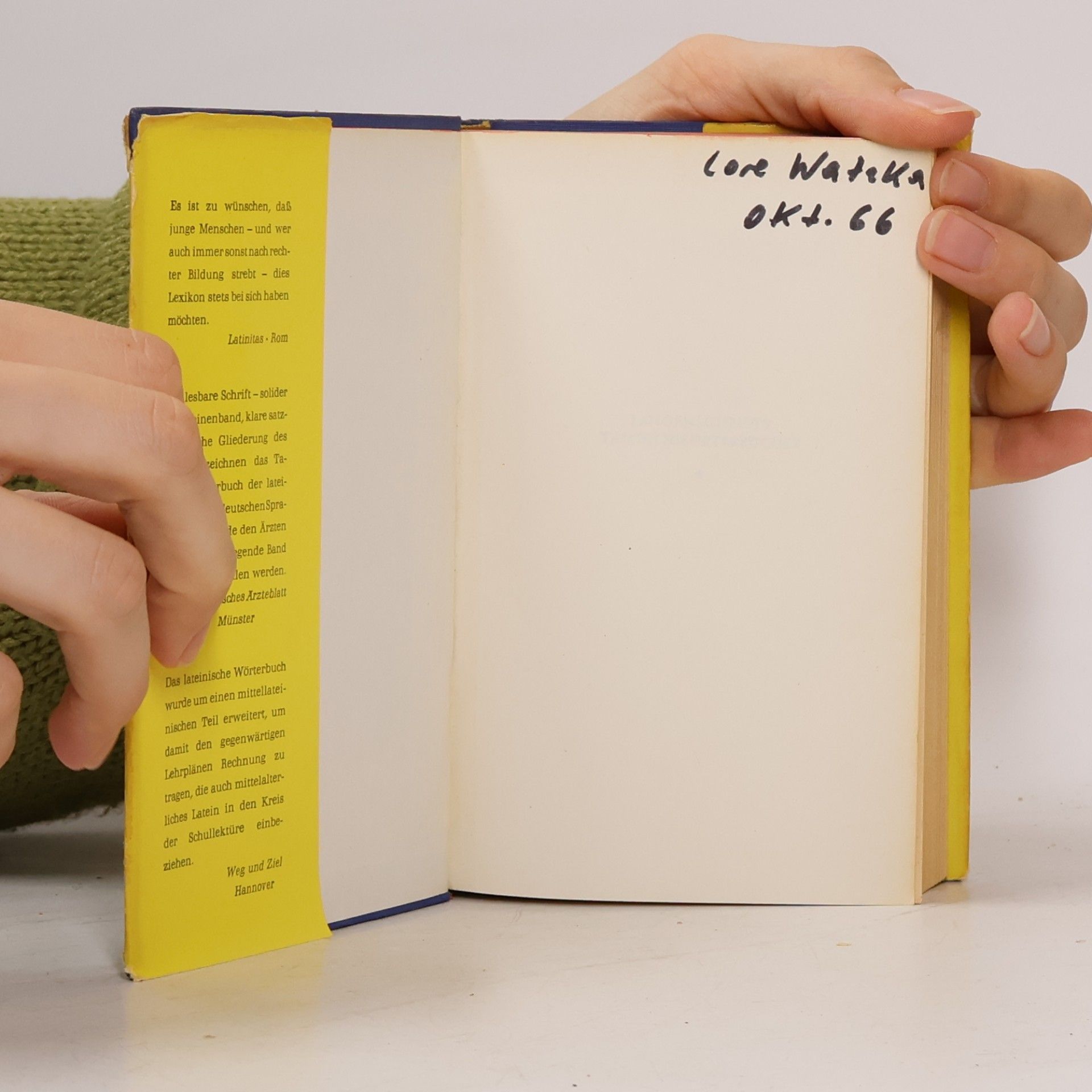 Hermann Menge Langenscheidts Taschenwörterbuch