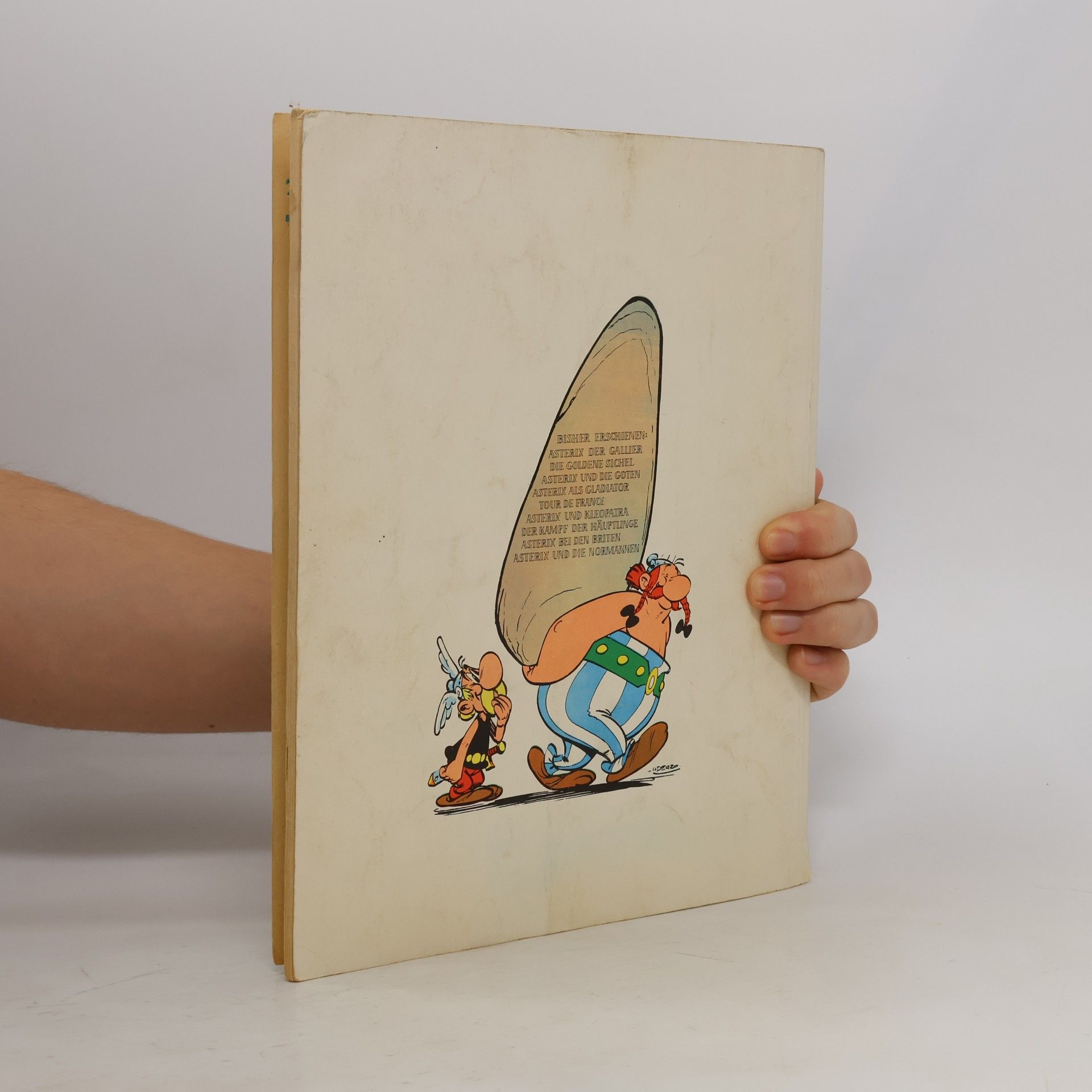 Albert Uderzo Grosser Sinderband 1. Asterix der Gallier