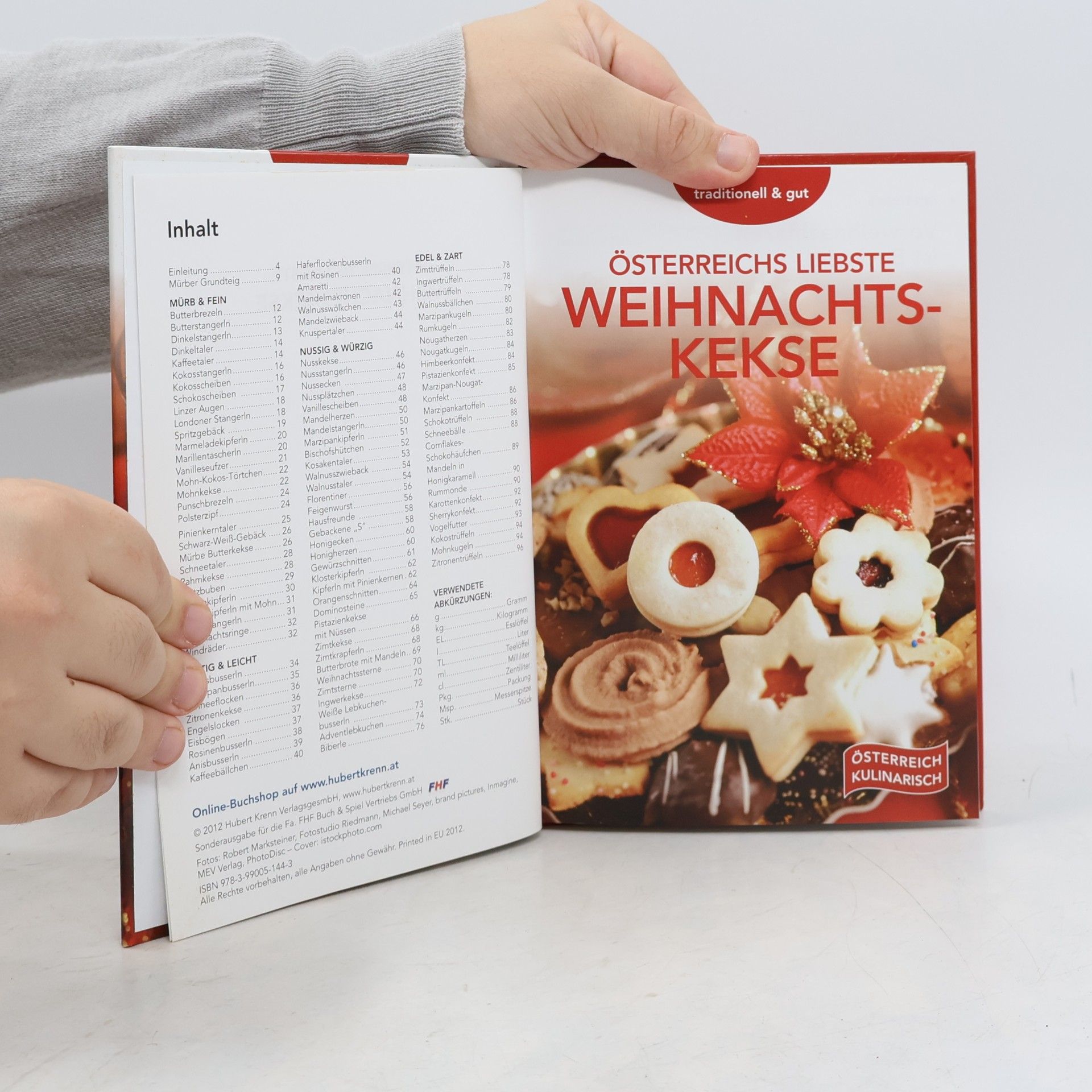 Kolektiv autorů Österreichs Liebste Weihnachtskekse