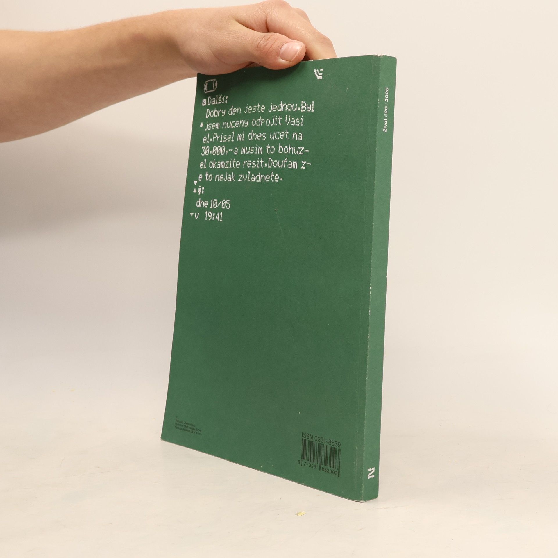 Various authors Život. Revue Umělecké besedy 20/2025