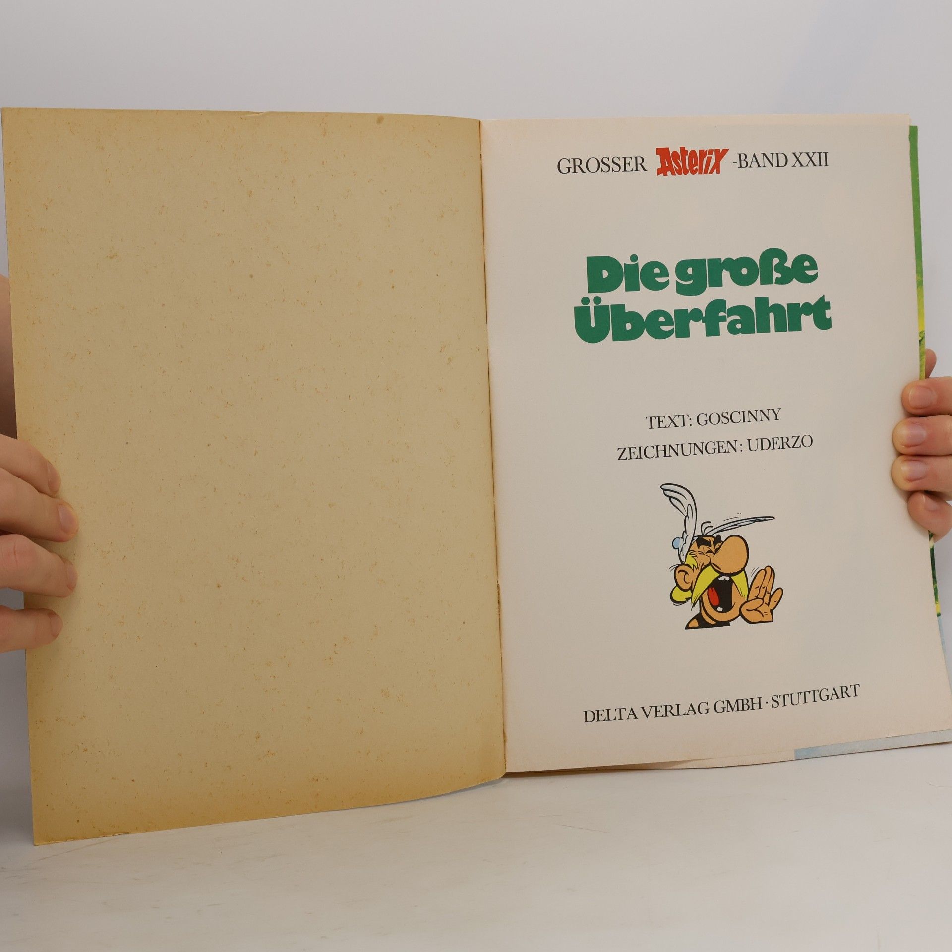René Goscinny Grosser Asterix 22. Die grosse Überfahrt