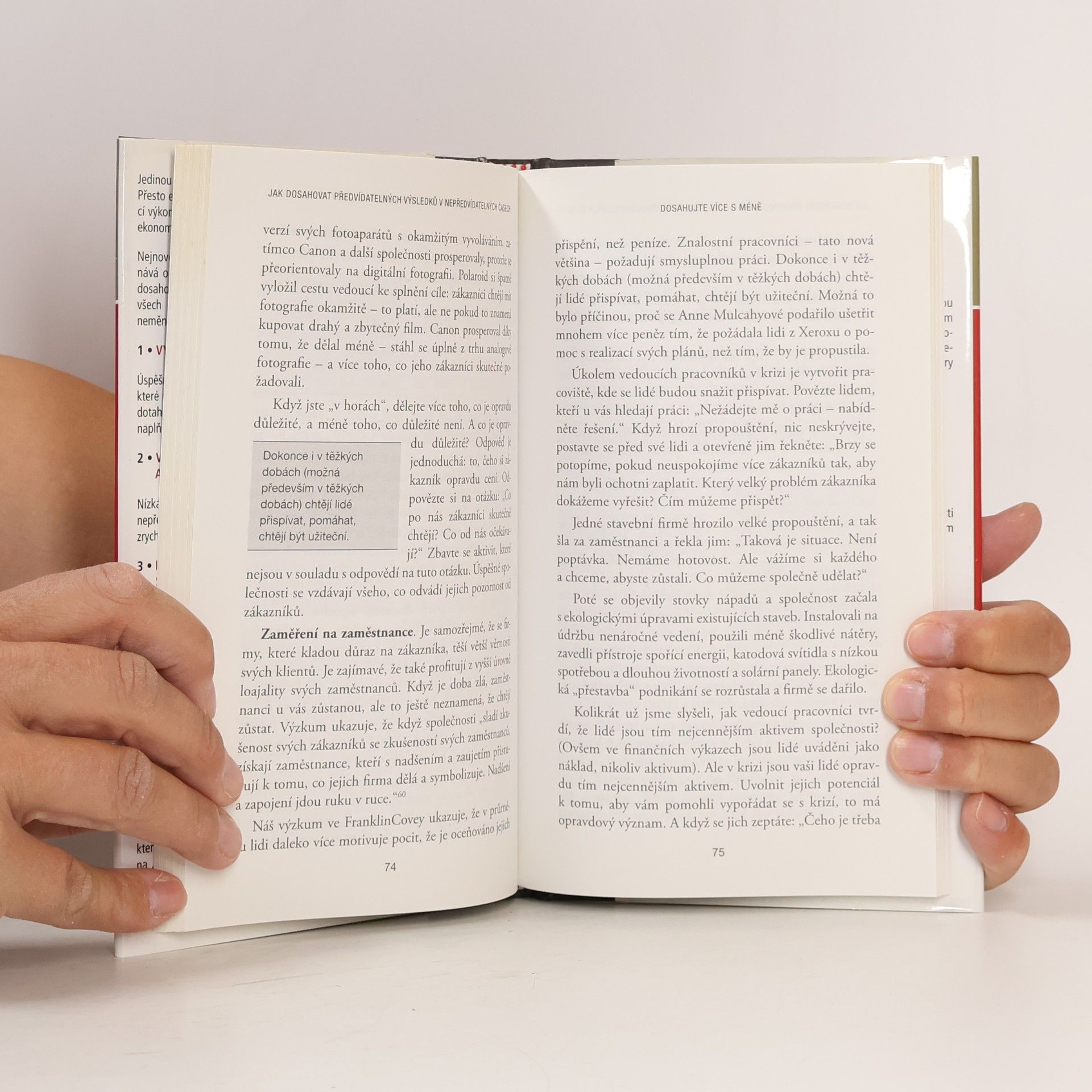 Stephen Covey Jak dosahovat předvídatelných výsledků v nepředvídatelných časech