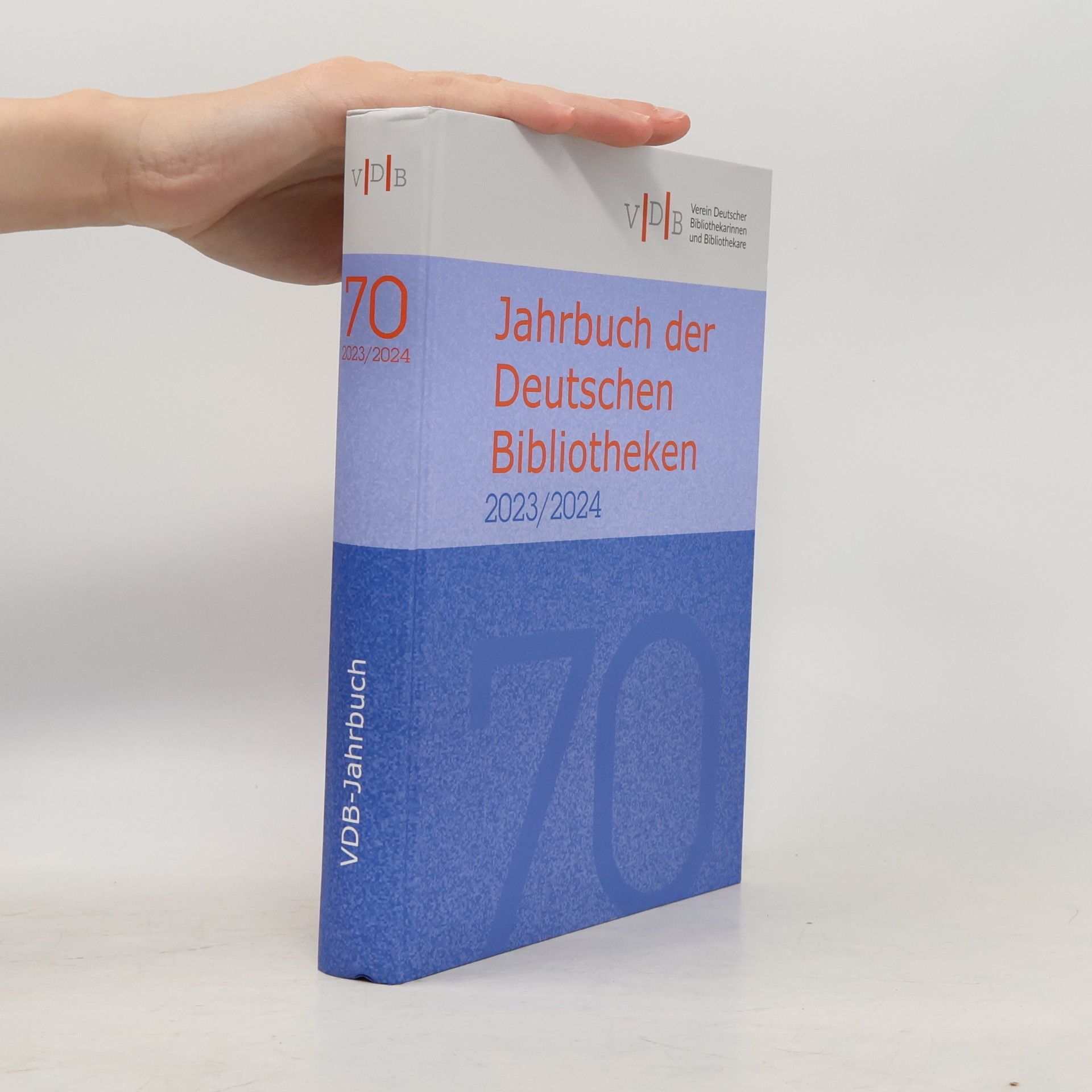 Autorenkollektiv Jahrbuch der Deutschen Bibliotheken 70