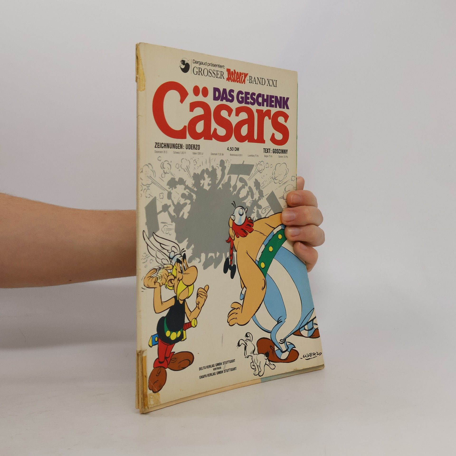 René Goscinny Grosser Asterix. Band 11. Das geschenk Cäsars