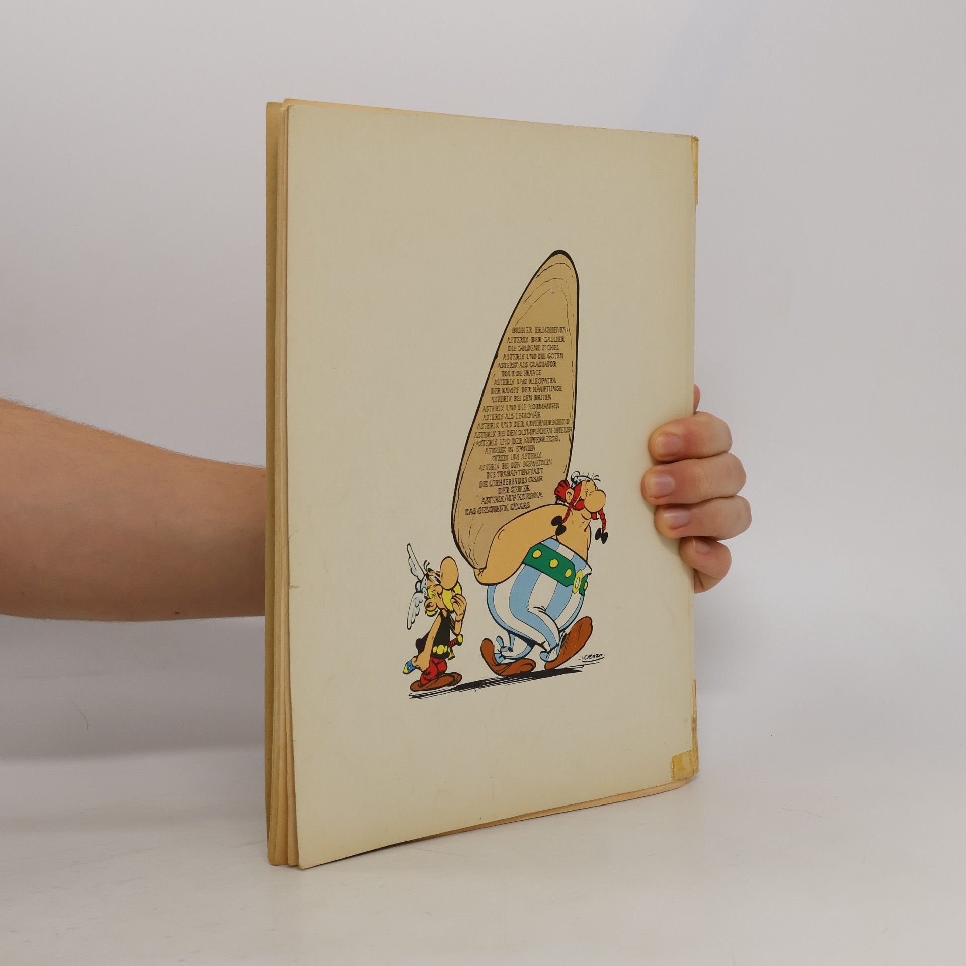 René Goscinny Grosser Asterix. Band 11. Das geschenk Cäsars