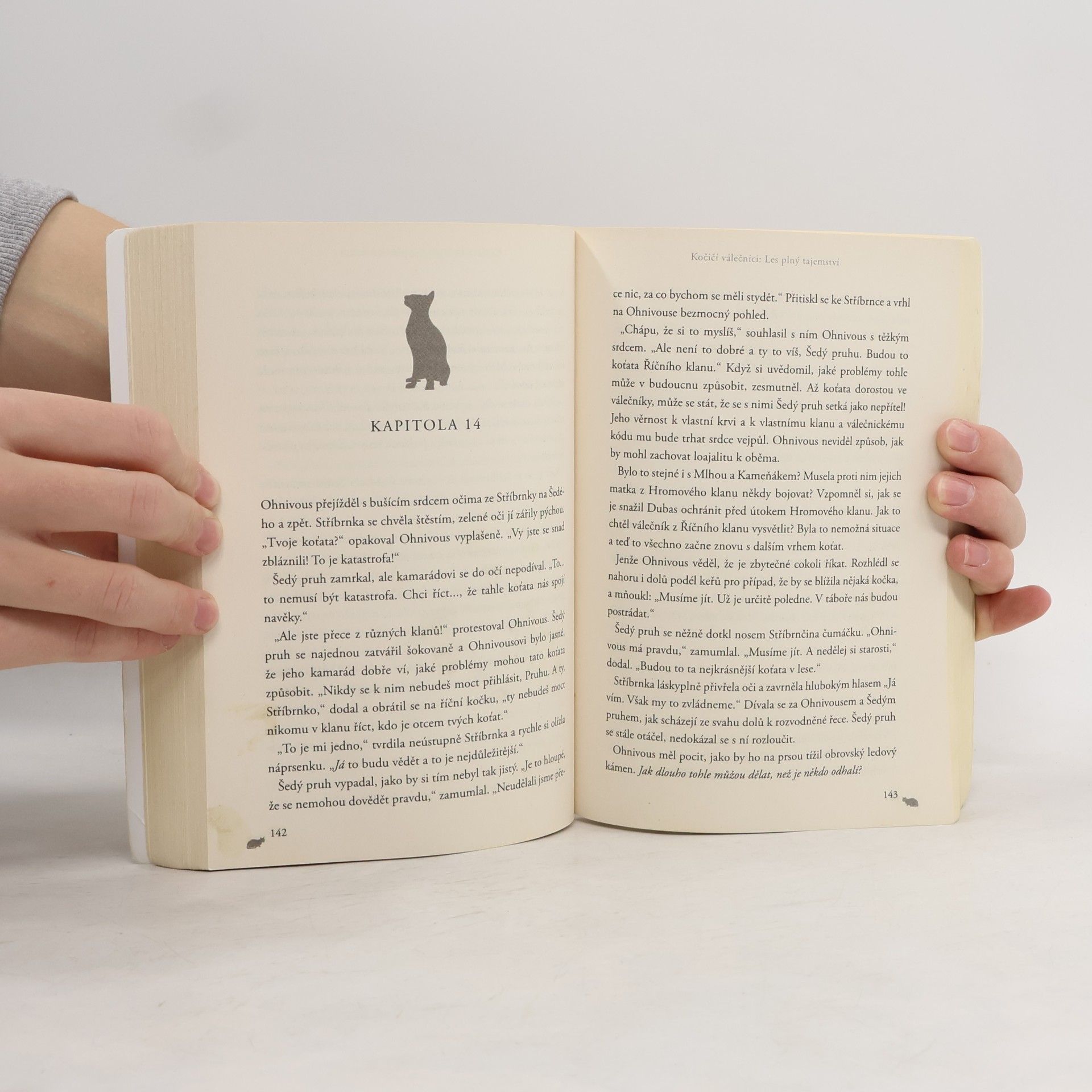 Erin Hunter Les plný tajemství. Kočičí válečníci