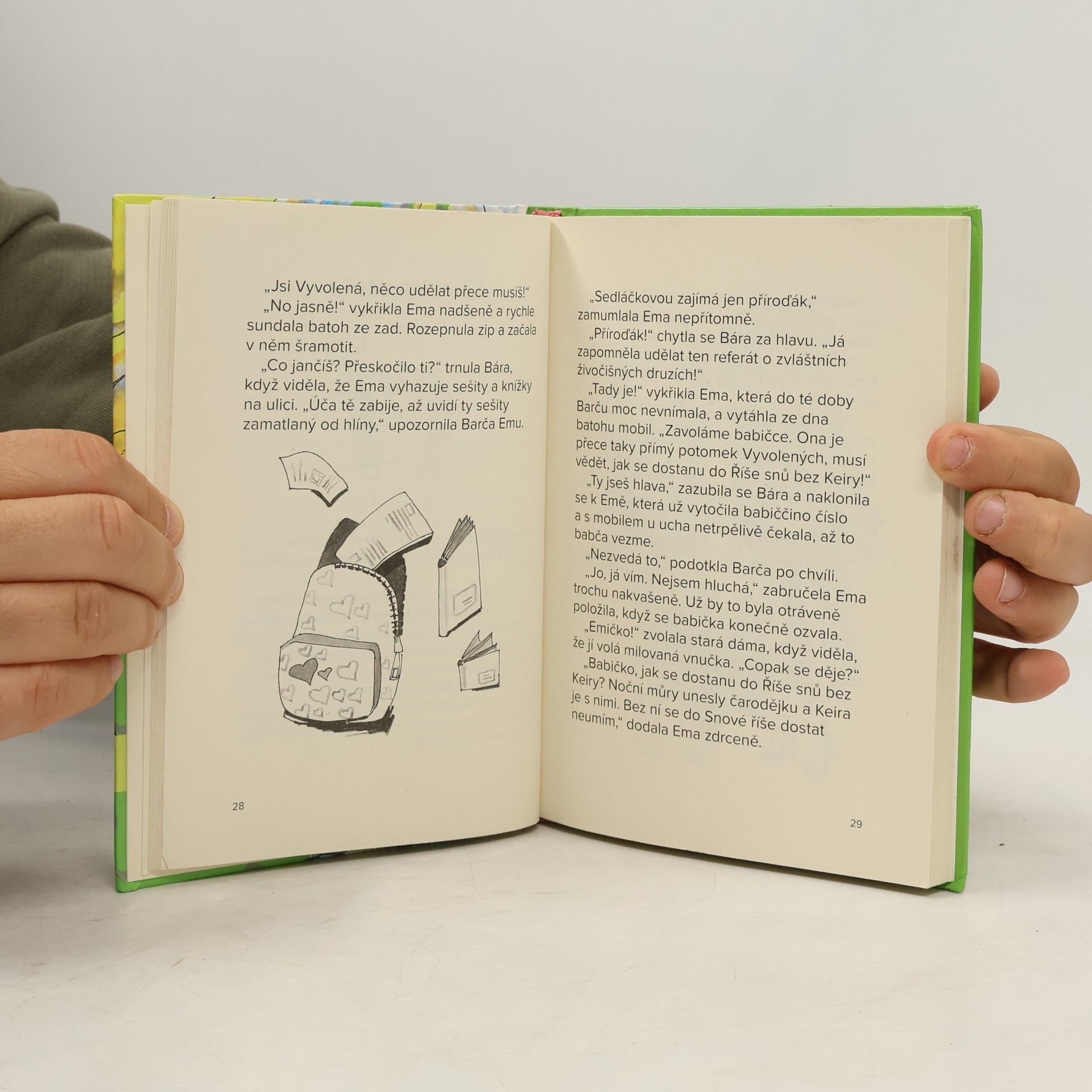 Oldřiška Lišková Ema a jednorožec. Záhadné bludiště