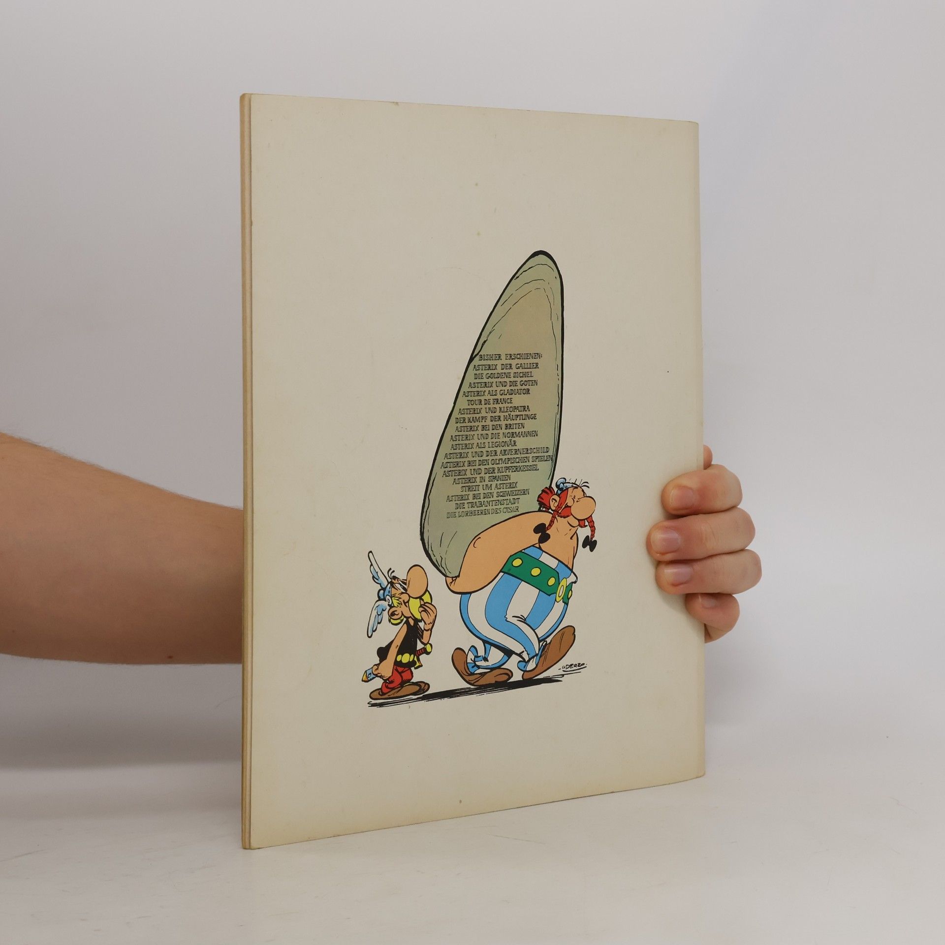 Albert Uderzo Grosser Asterix 18. Die Lorbeeren des Cäsar