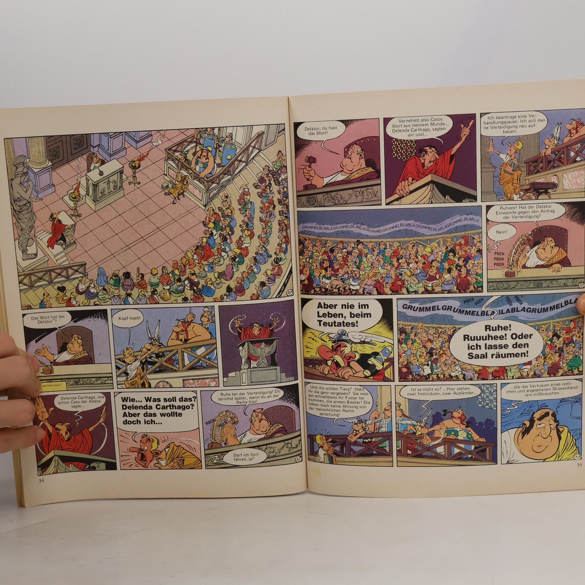 Albert Uderzo Grosser Asterix 18. Die Lorbeeren des Cäsar